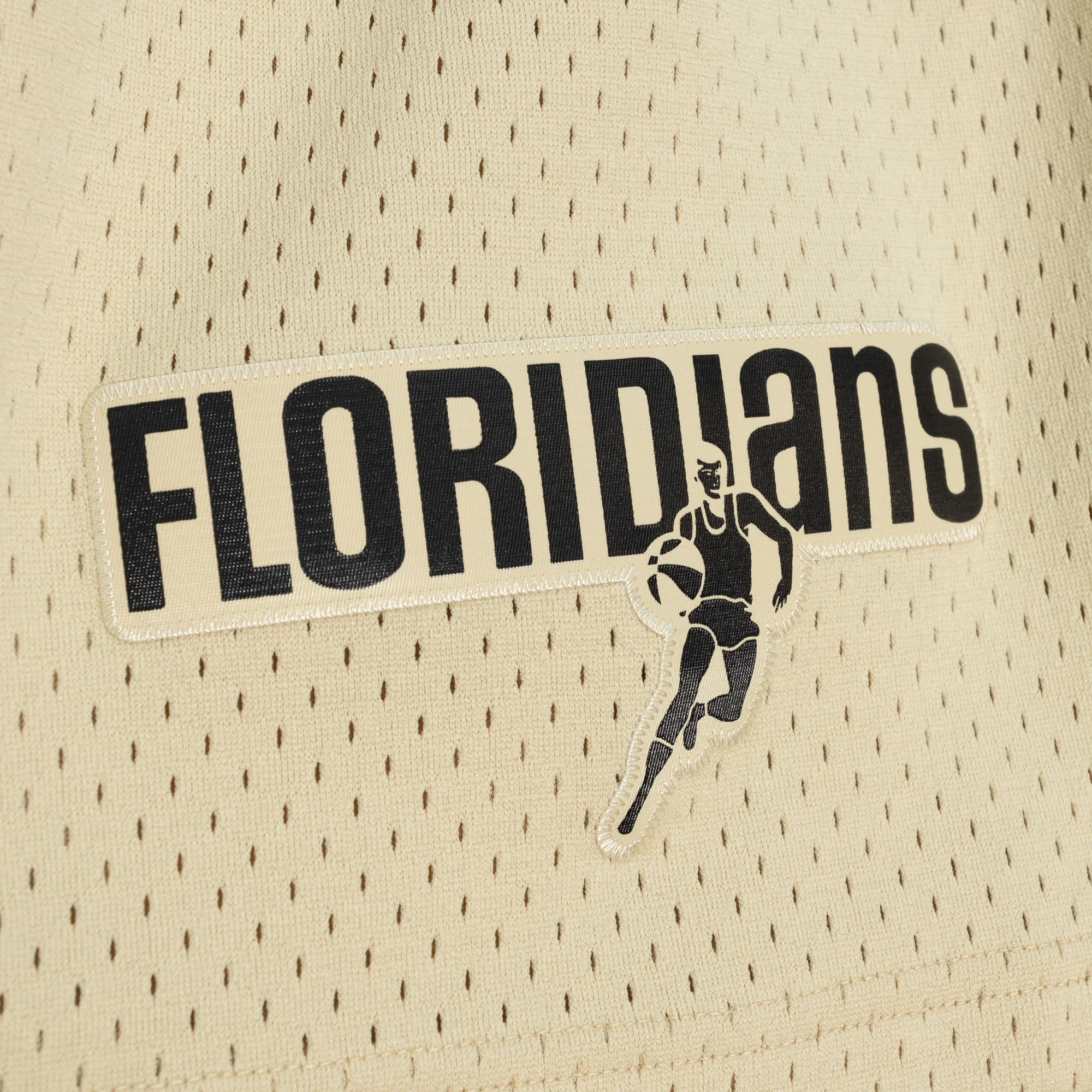Mitchell and Ness Miami Floridians Khaki Shorts - Image 3