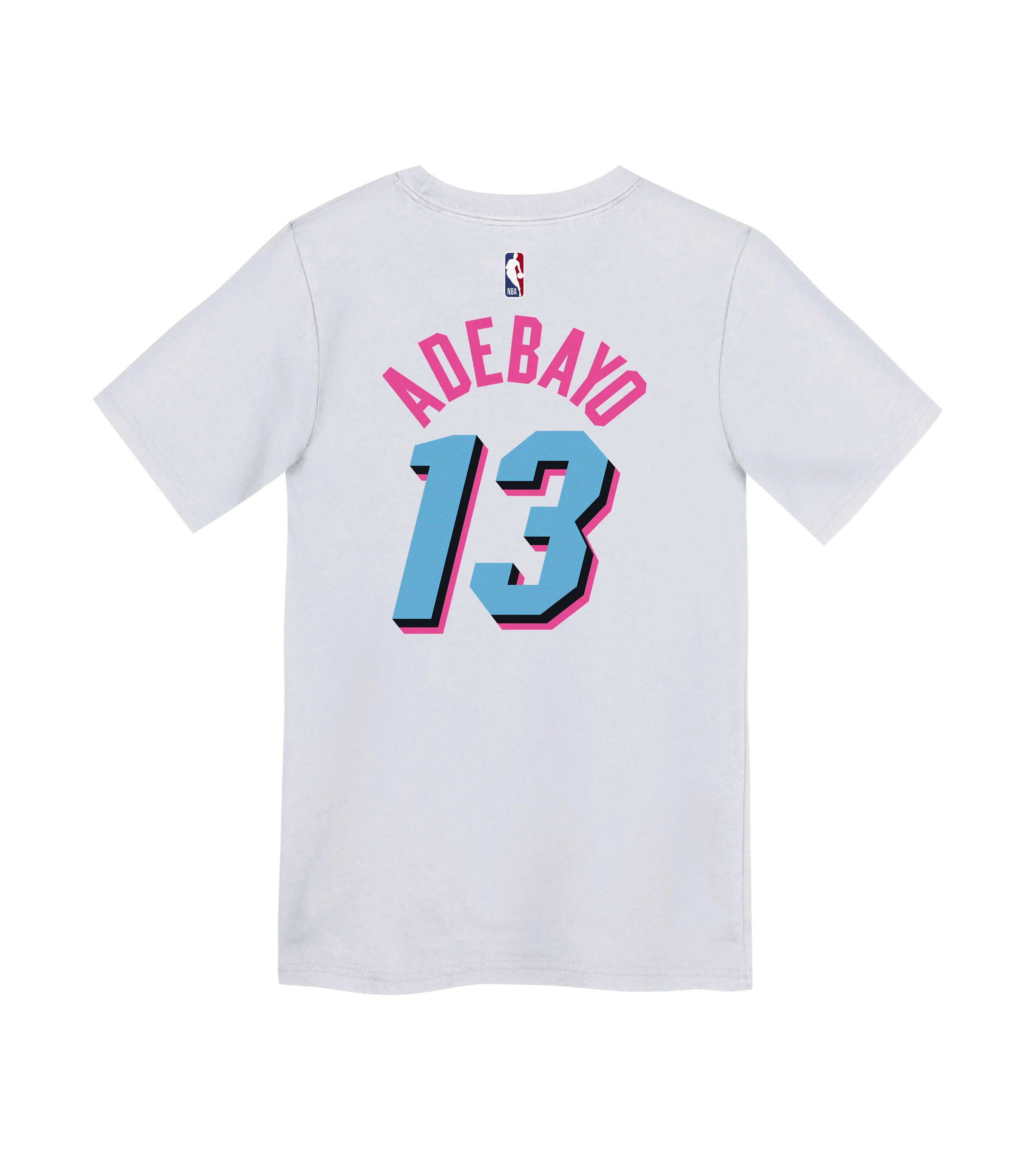 Bam Adebayo Nike Original Vice Name & Number Toddler Tee - Image 2