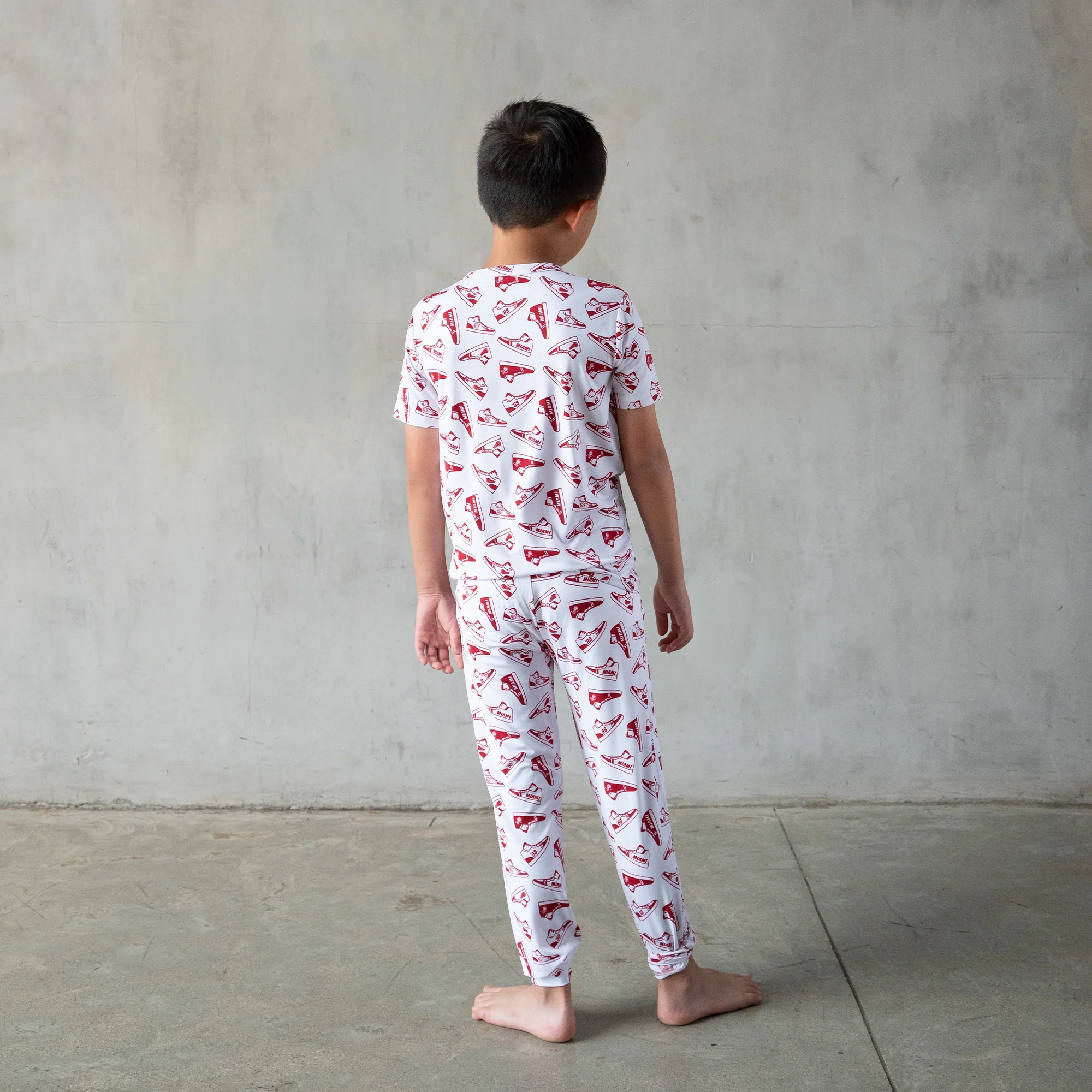 Court Culture X Everyday Leisure Sneakers Short Sleeve PJ Set - Image 2