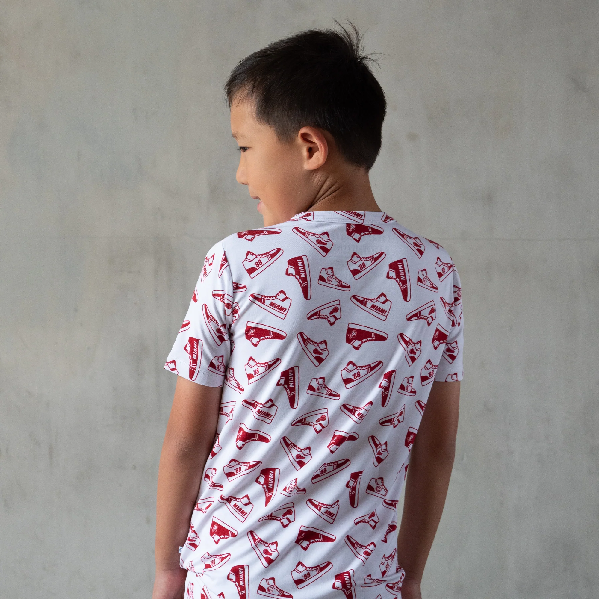 Court Culture X Everyday Leisure Sneakers Short Sleeve PJ Set - Image 4