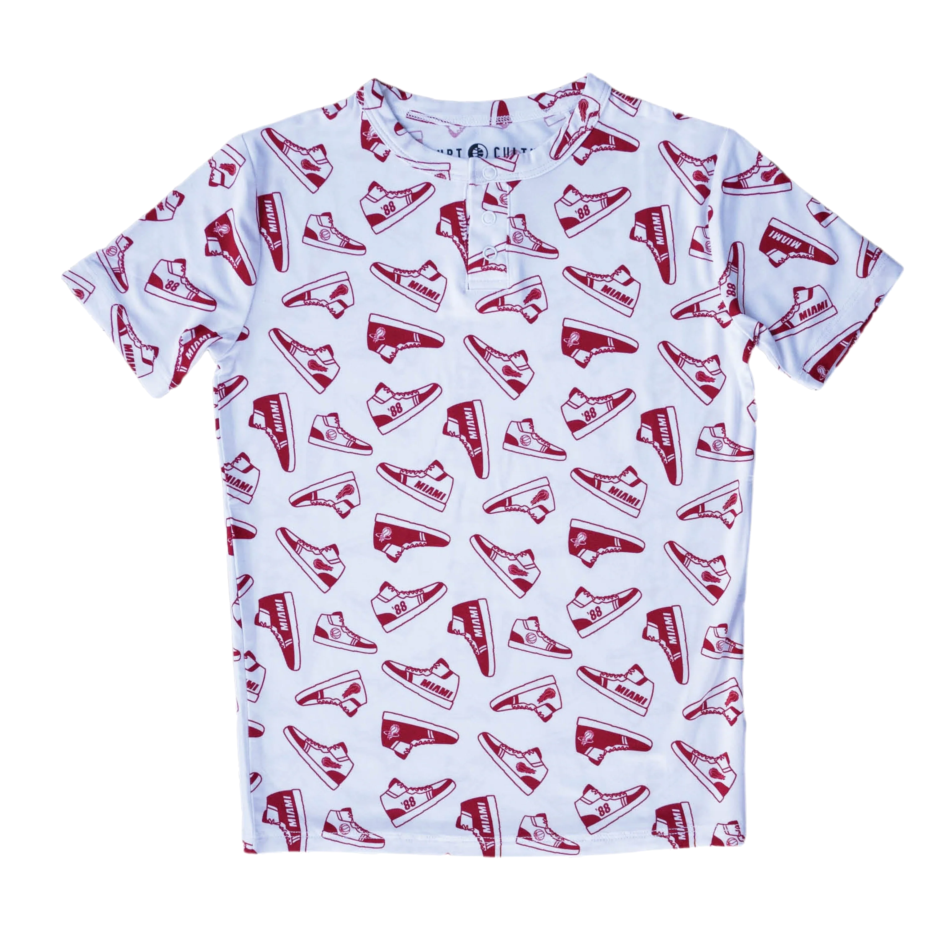 Court Culture X Everyday Leisure Sneakers Short Sleeve PJ Set - Image 7