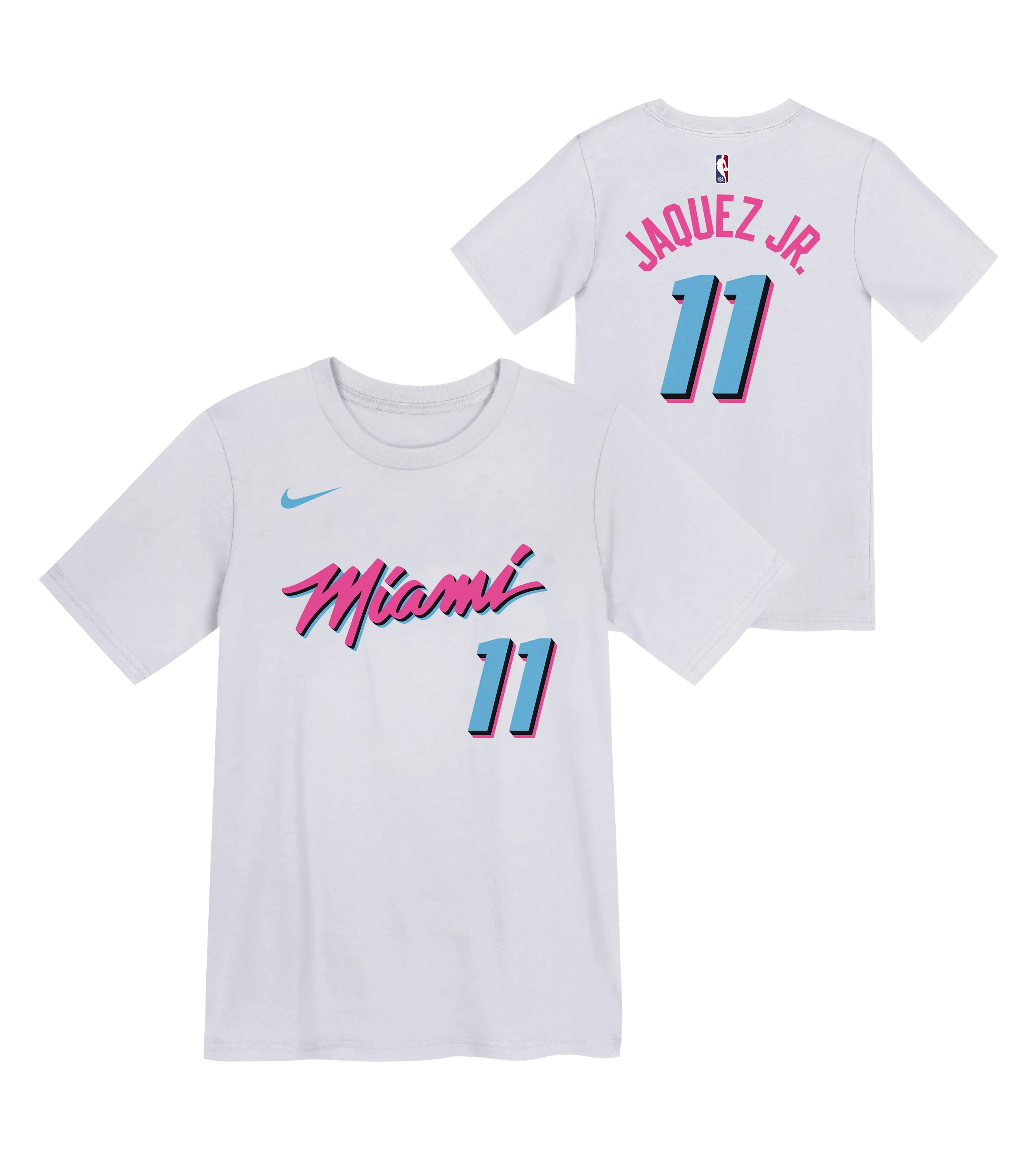 Jaime Jaquez Jr. Nike Originial Vice Name & Number Kids Tee - Image 3