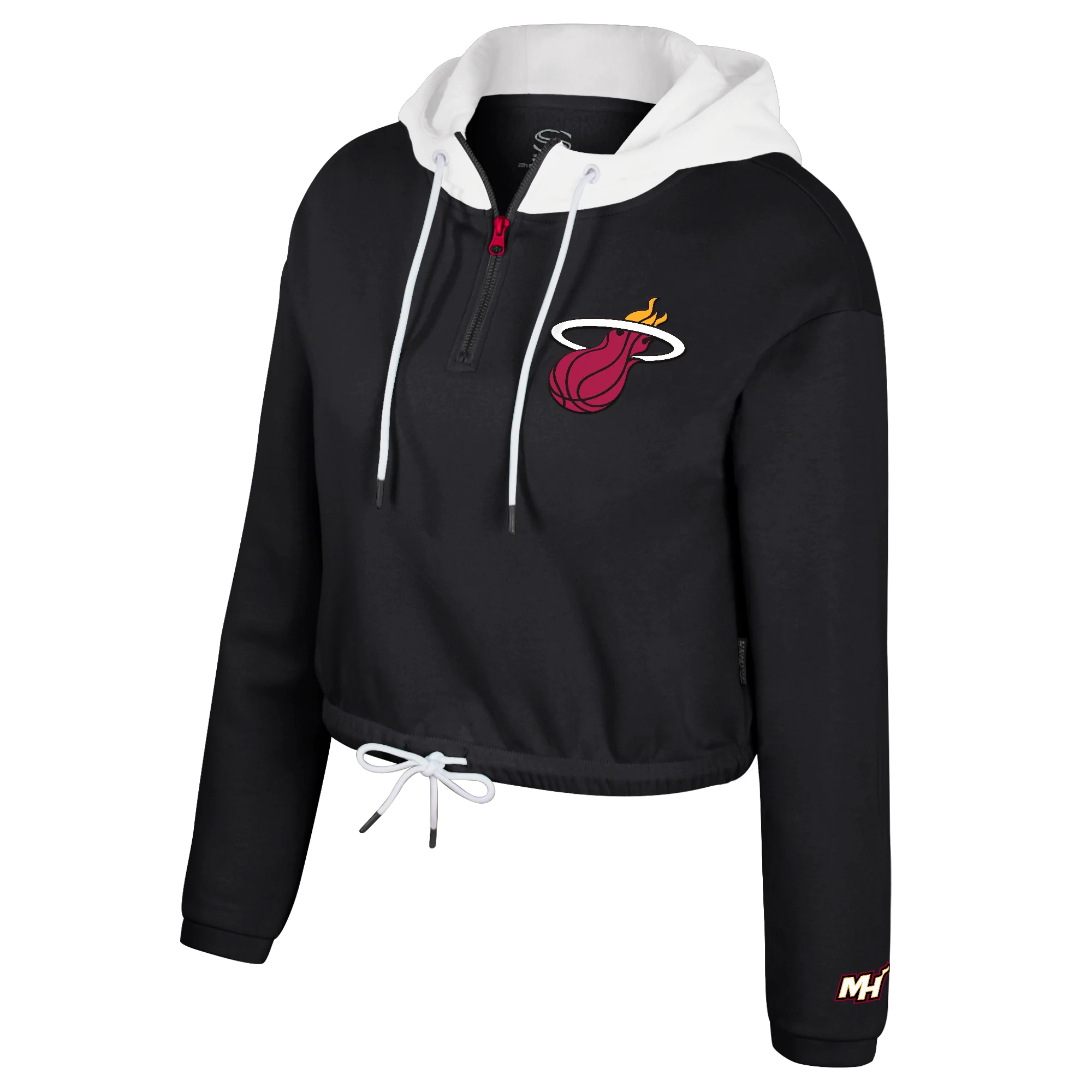 Stadium Essentials Miami HEAT Quarter Zip Women's Hoodie