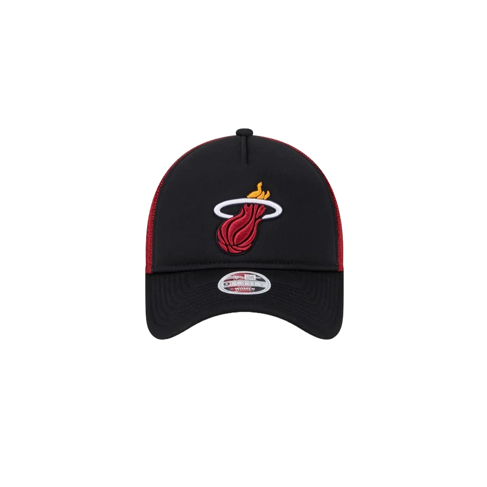 New Era Miami HEAT Women's Basic Trucker Hat