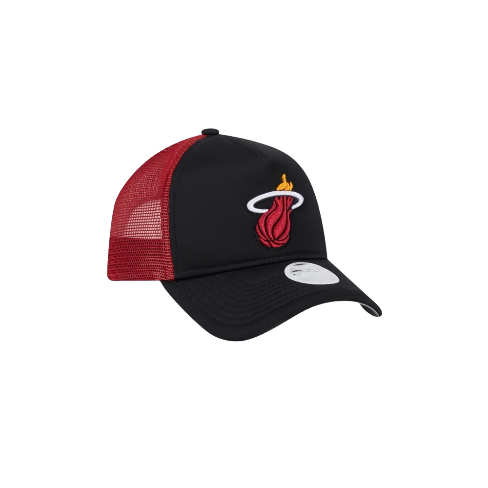 New Era Miami HEAT Women's Basic Trucker Hat - Image 5