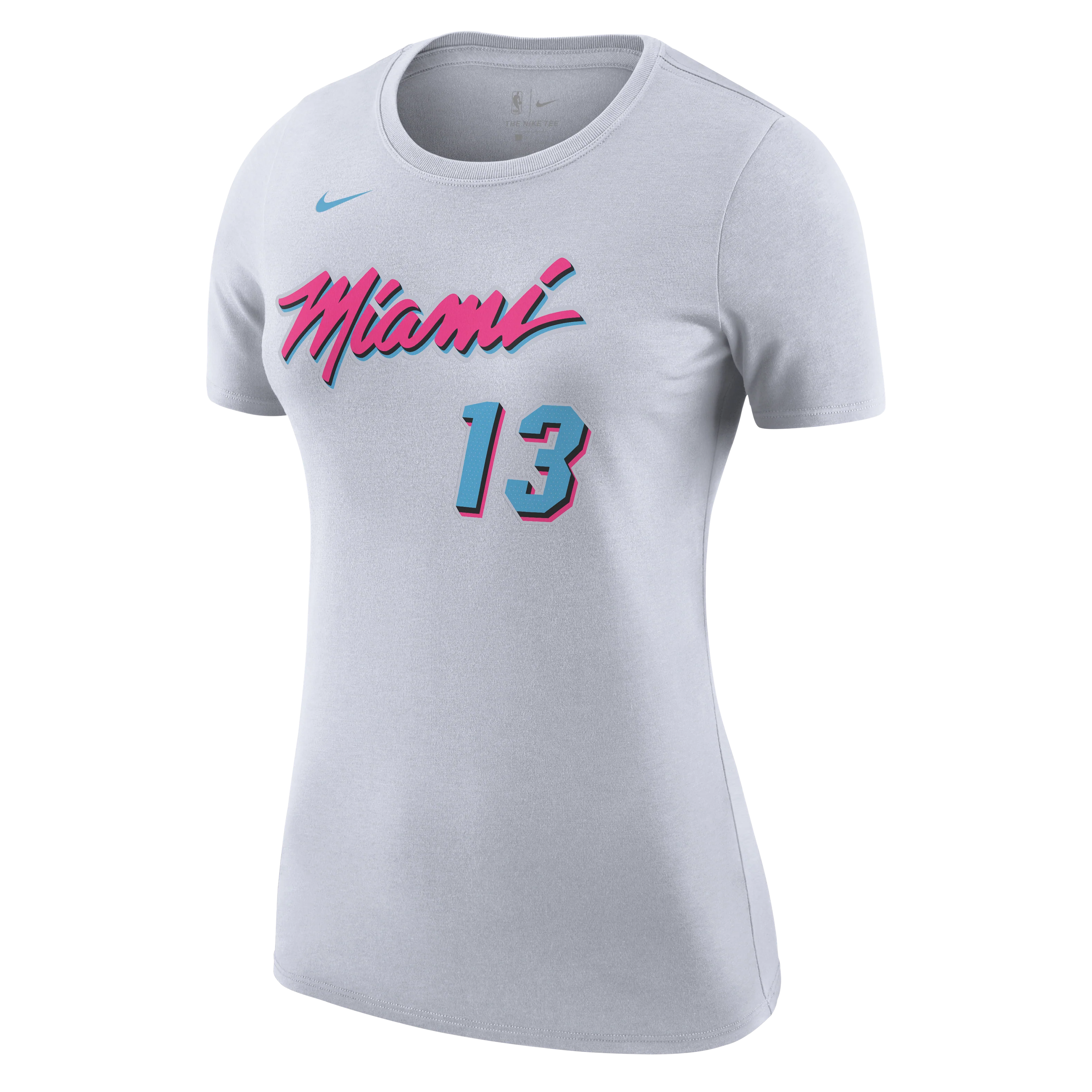 Bam Adebayo Nike Original Vice Name & Number Women's Tee - Image 3