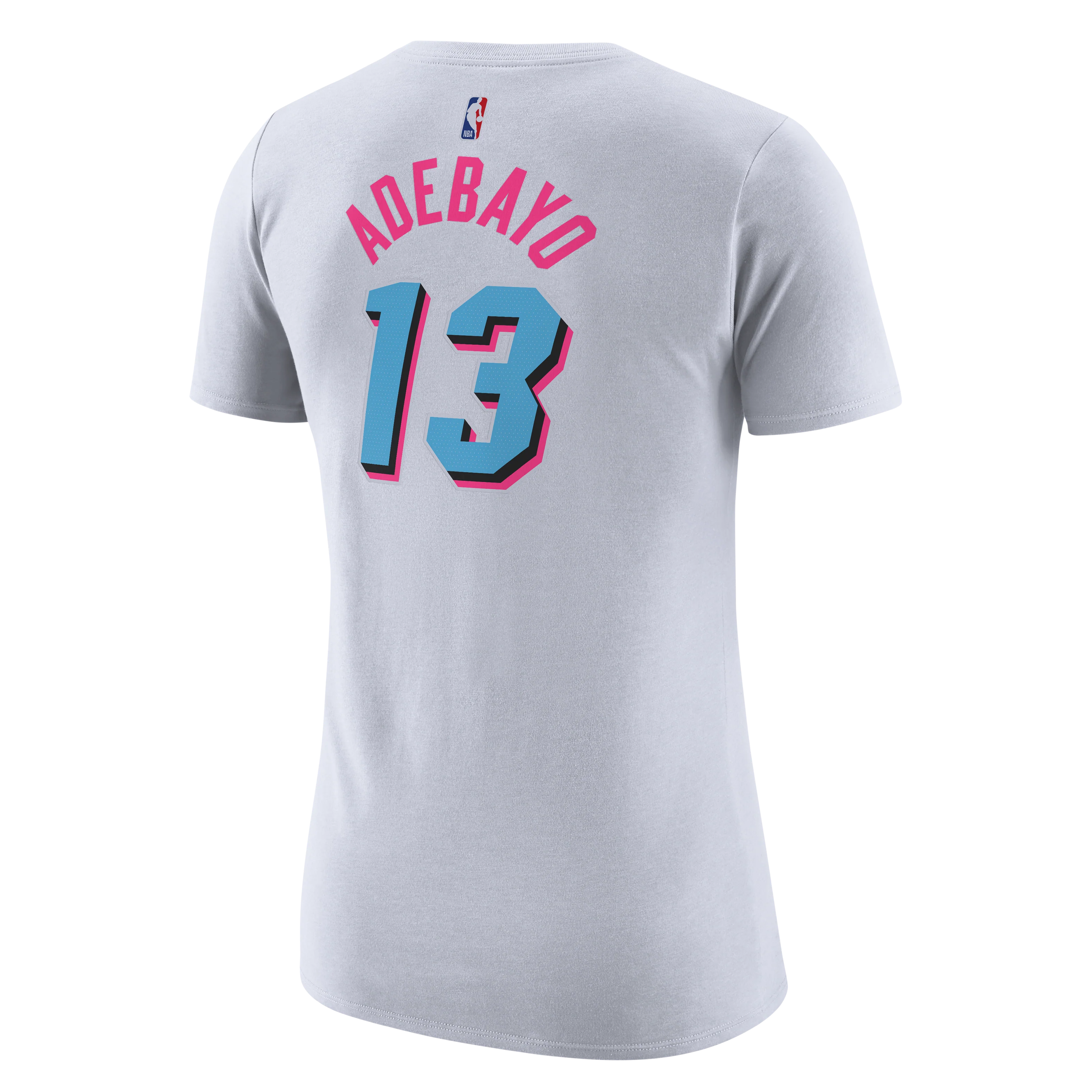 Bam Adebayo Nike Original Vice Name & Number Women's Tee - Image 4