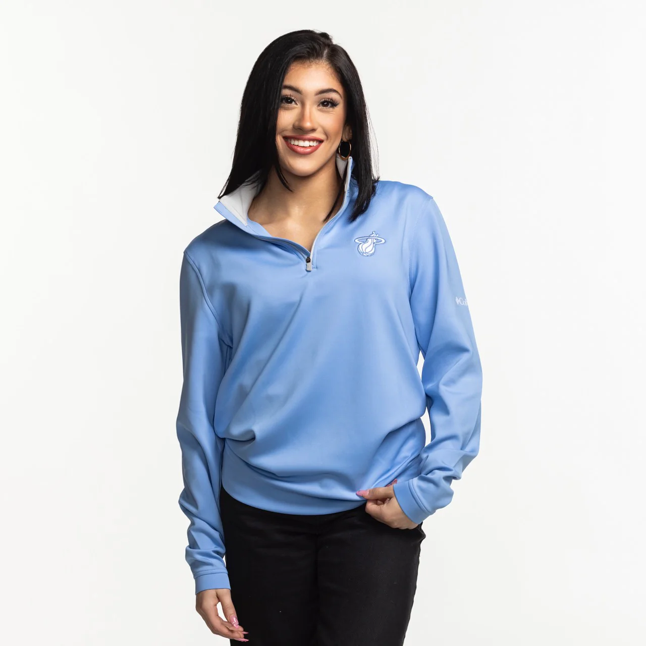 Columbia Miami HEAT Original Vice Nights Women's 1/4 Zip