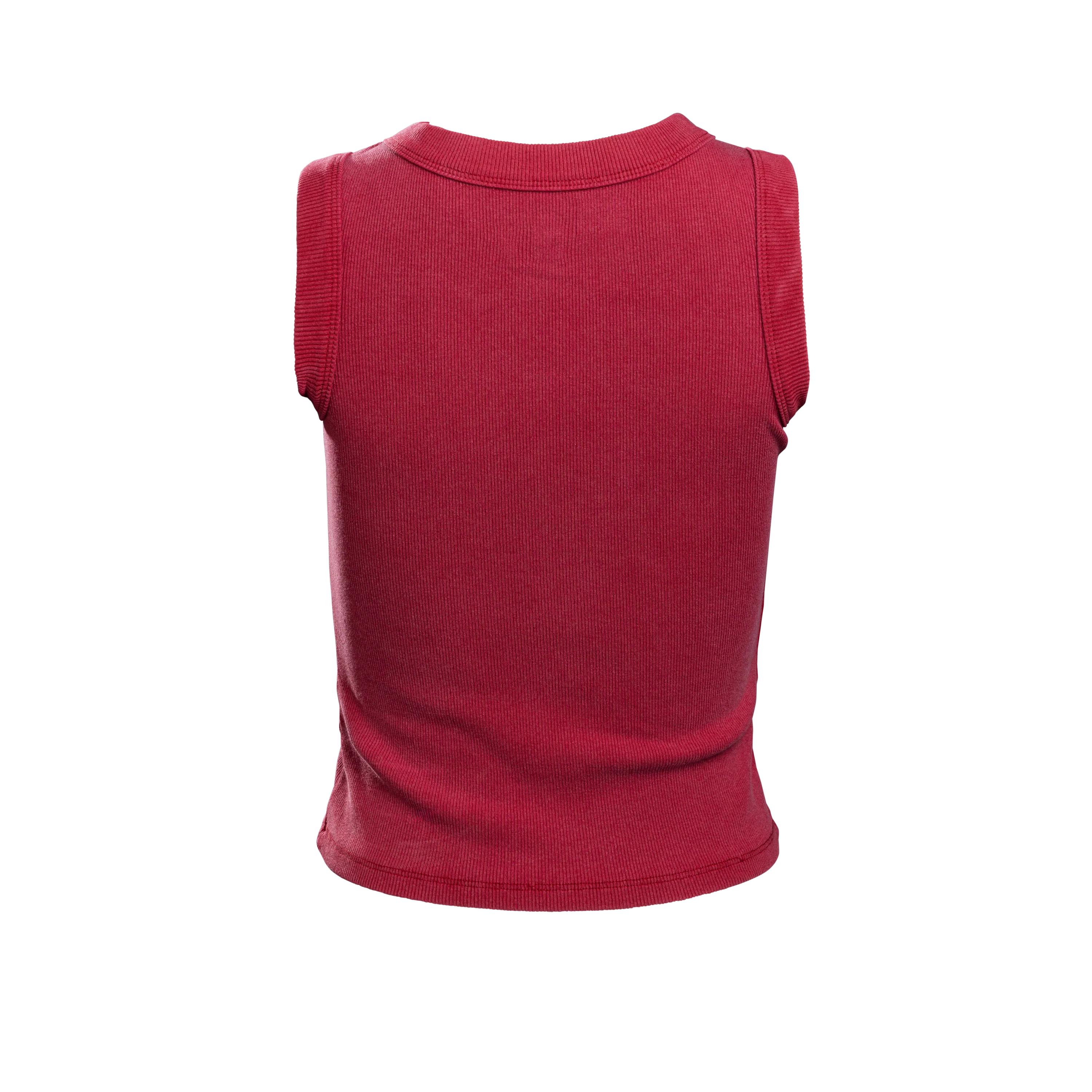 Court Culture Embroidered Logo Red Tank - Image 4