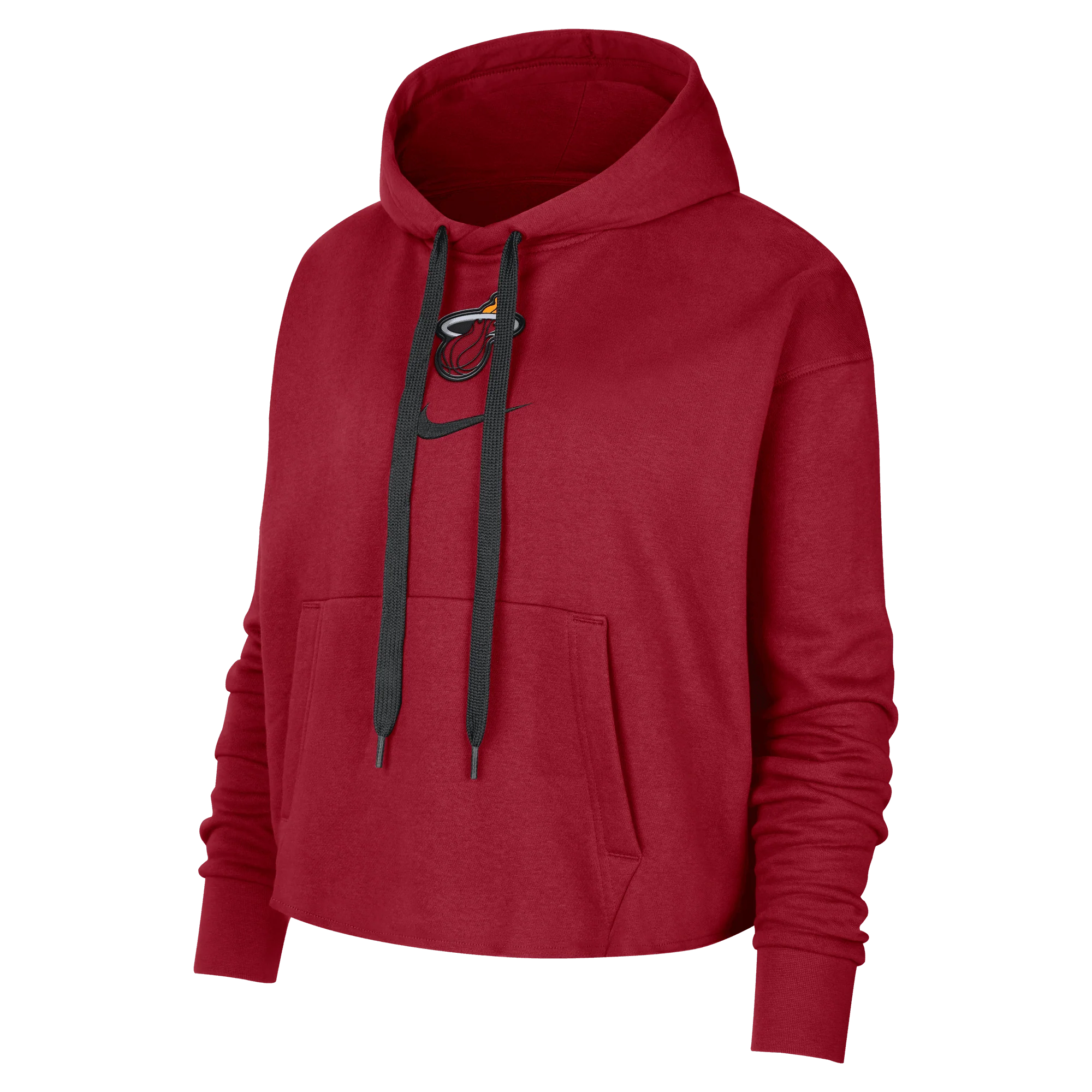 Nike Miami HEAT Courtside Fleece Pullover Women's Hoodie
