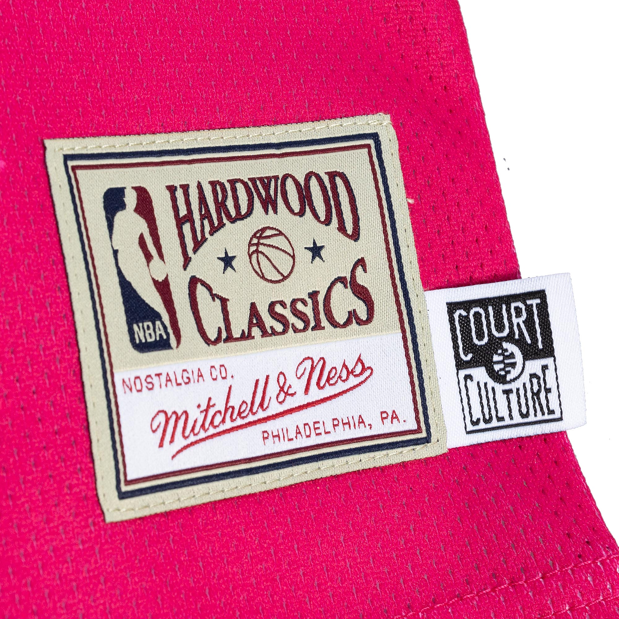 Court Culture X Mitchell and Ness Floridians Mesh Crop Tank - Image 3