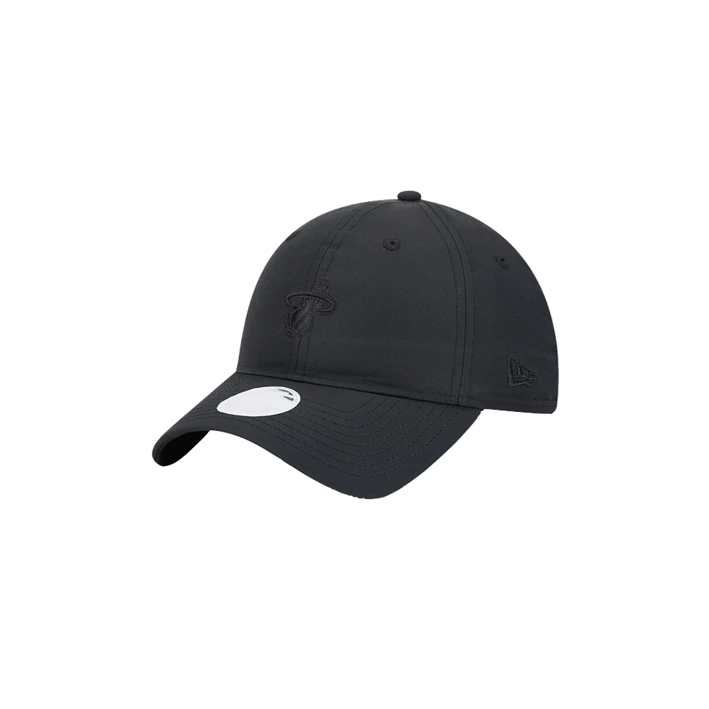 New Era Miami HEAT Black Functional Hole Women's Hat - Image 3