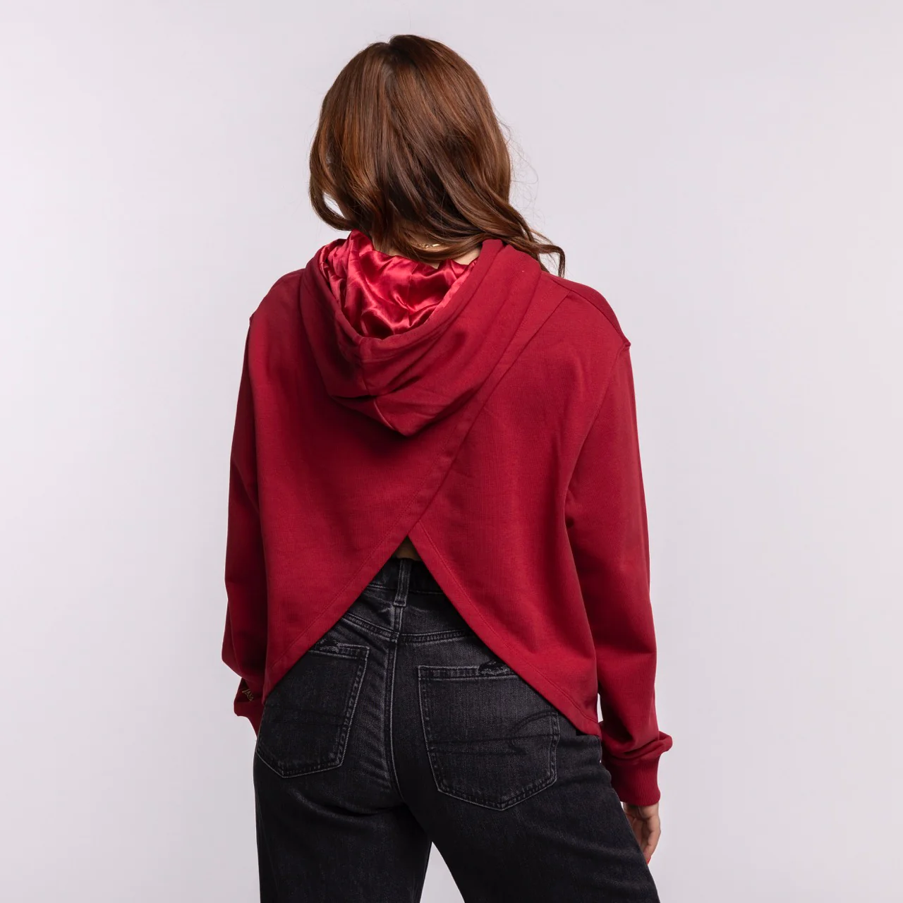 New Era Miami HEAT Open Back Women's Hoodie - Image 2
