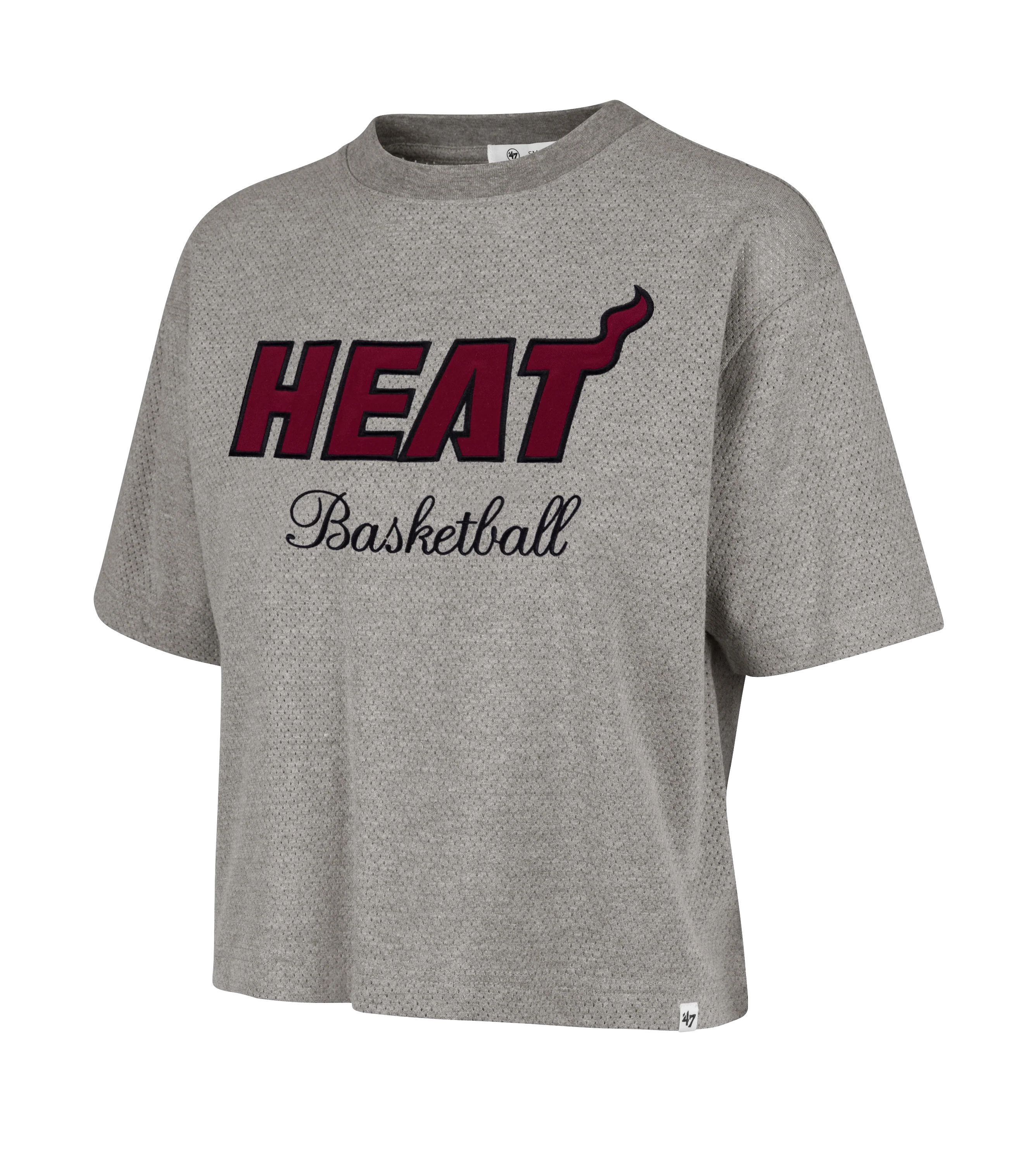'47 Brand Miami HEAT Pivot Women's Cropped Tee - Image 5