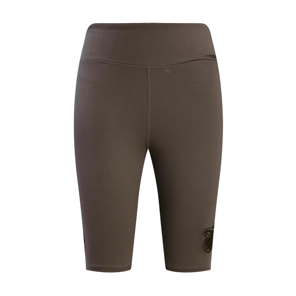 Pro Standard Miami HEAT Women's Taupe Biker Shorts