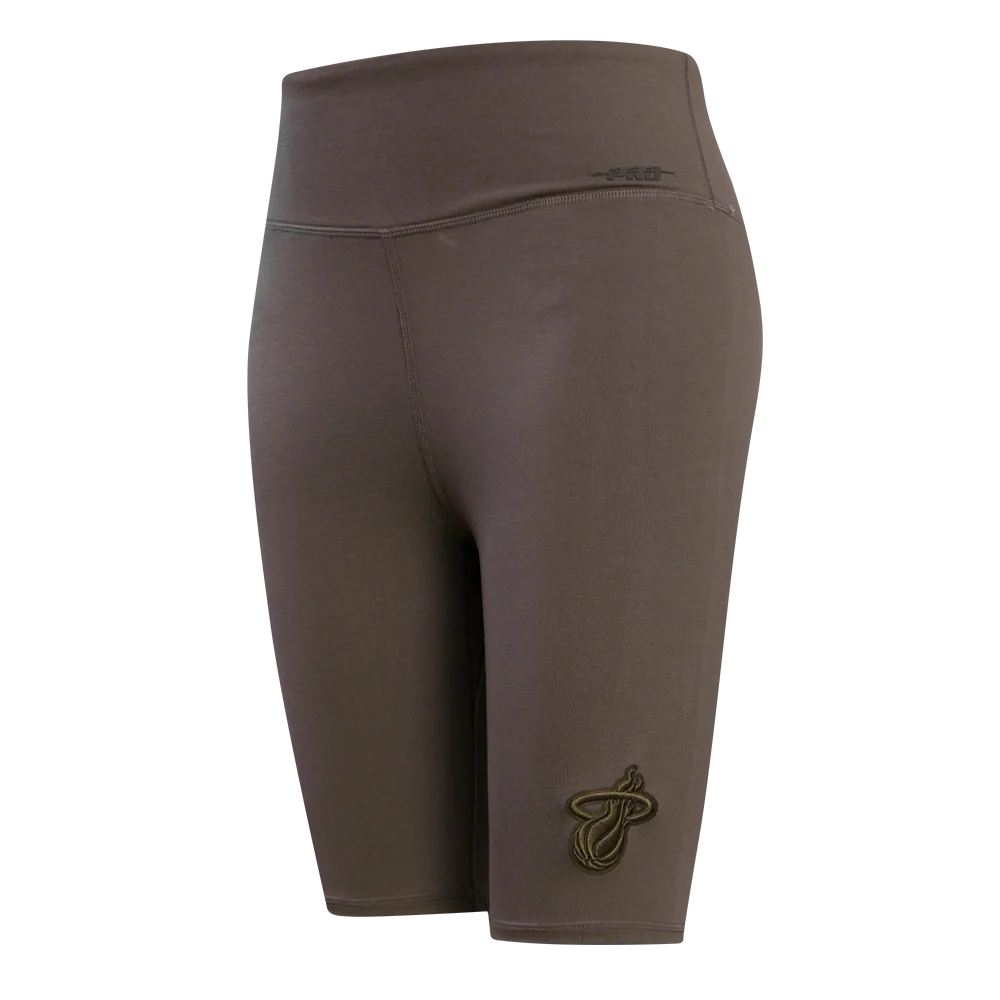 Pro Standard Miami HEAT Women's Taupe Biker Shorts - Image 3
