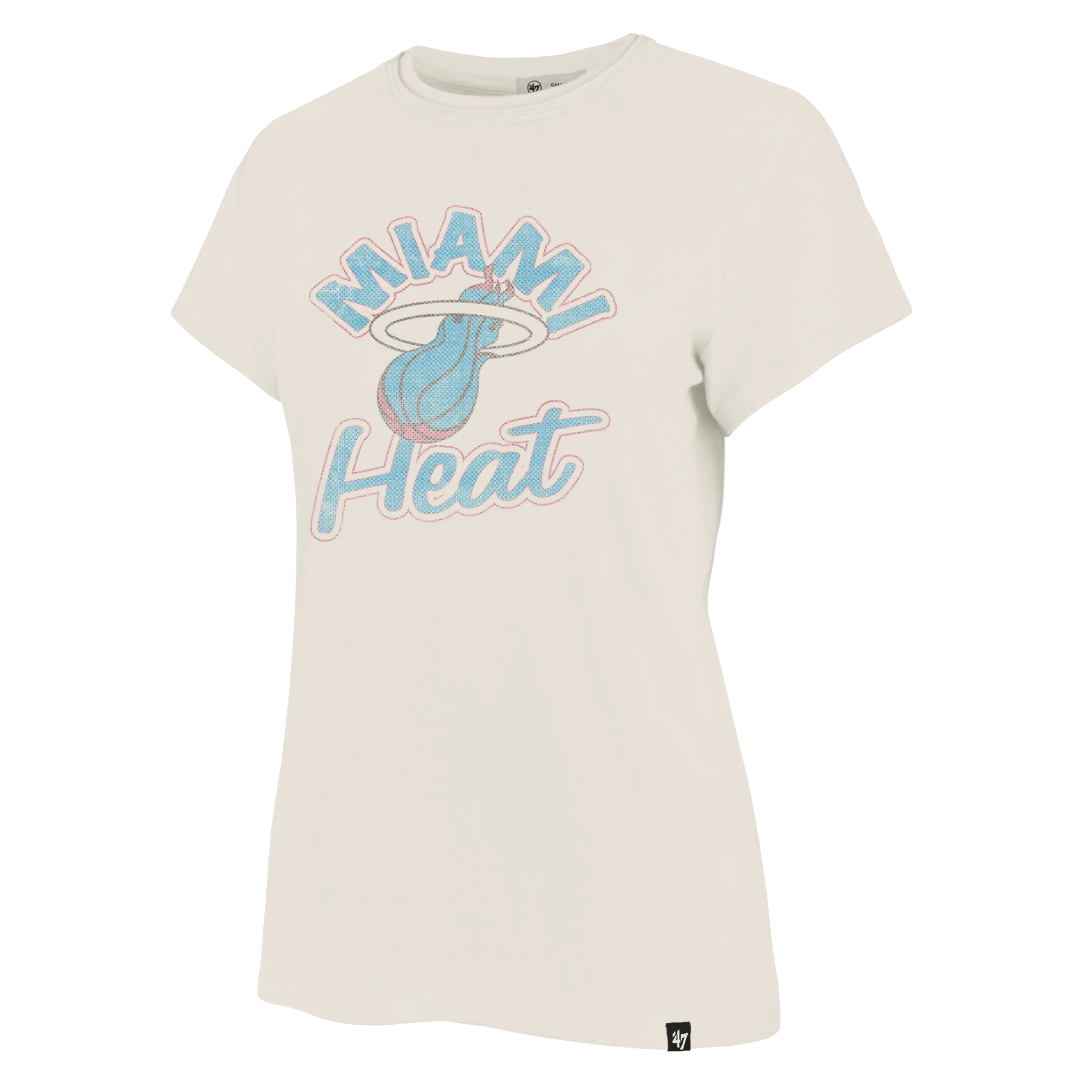 '47 Brand Miami HEAT Original Vice Daydream Women's Tee - Image 5