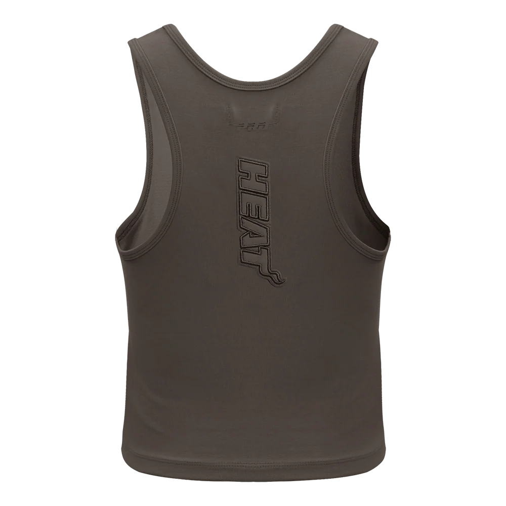 Pro Standard Miami HEAT Taupe Women's Tank - Image 2