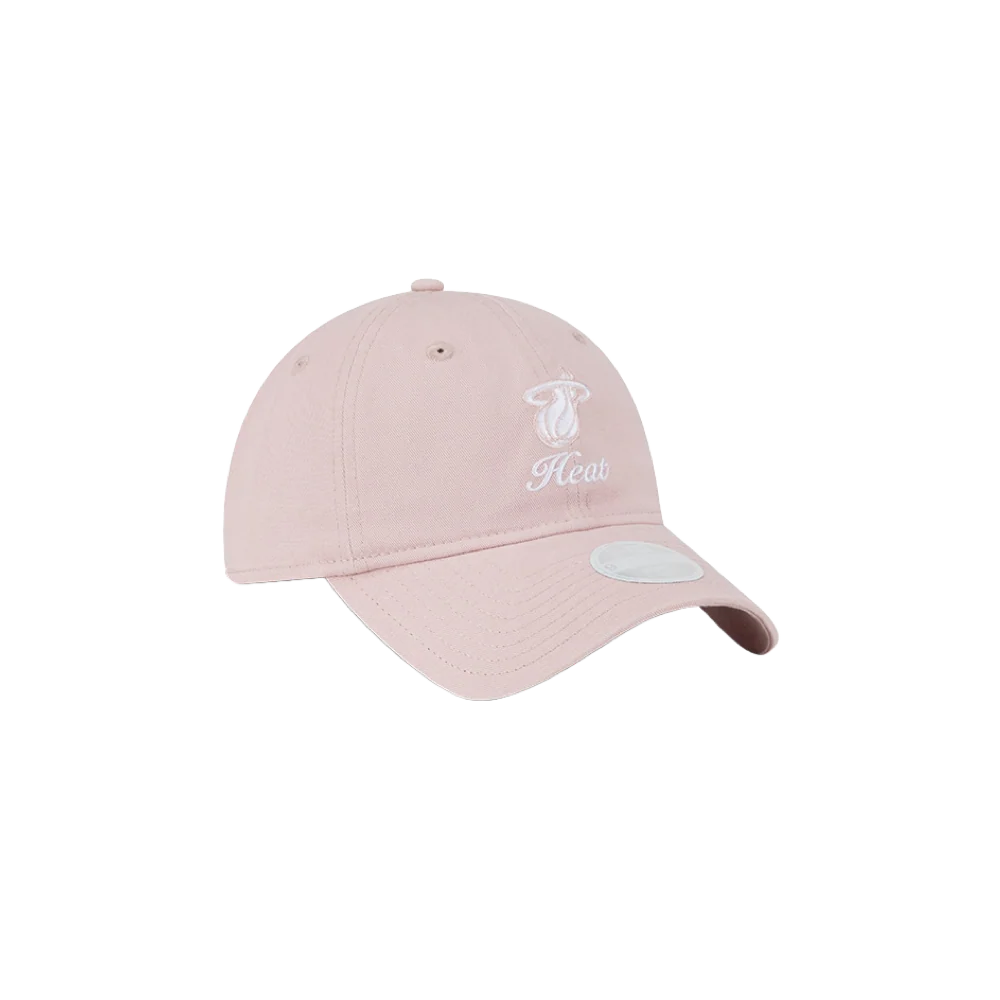 New Era Miami HEAT Pink Preppy Women's Hat - Image 5