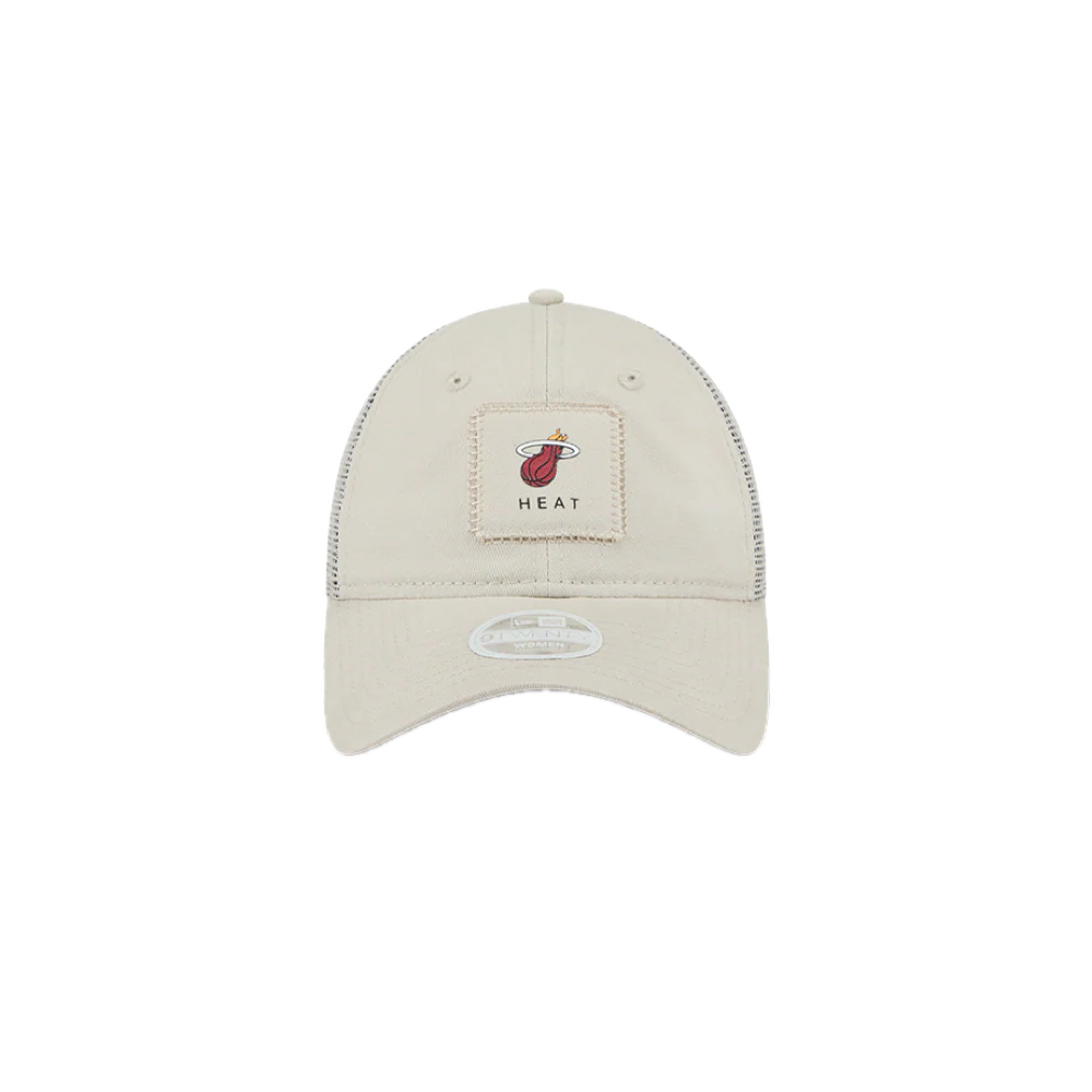 New Era Miami HEAT Stitch Trucker Women's Snapback