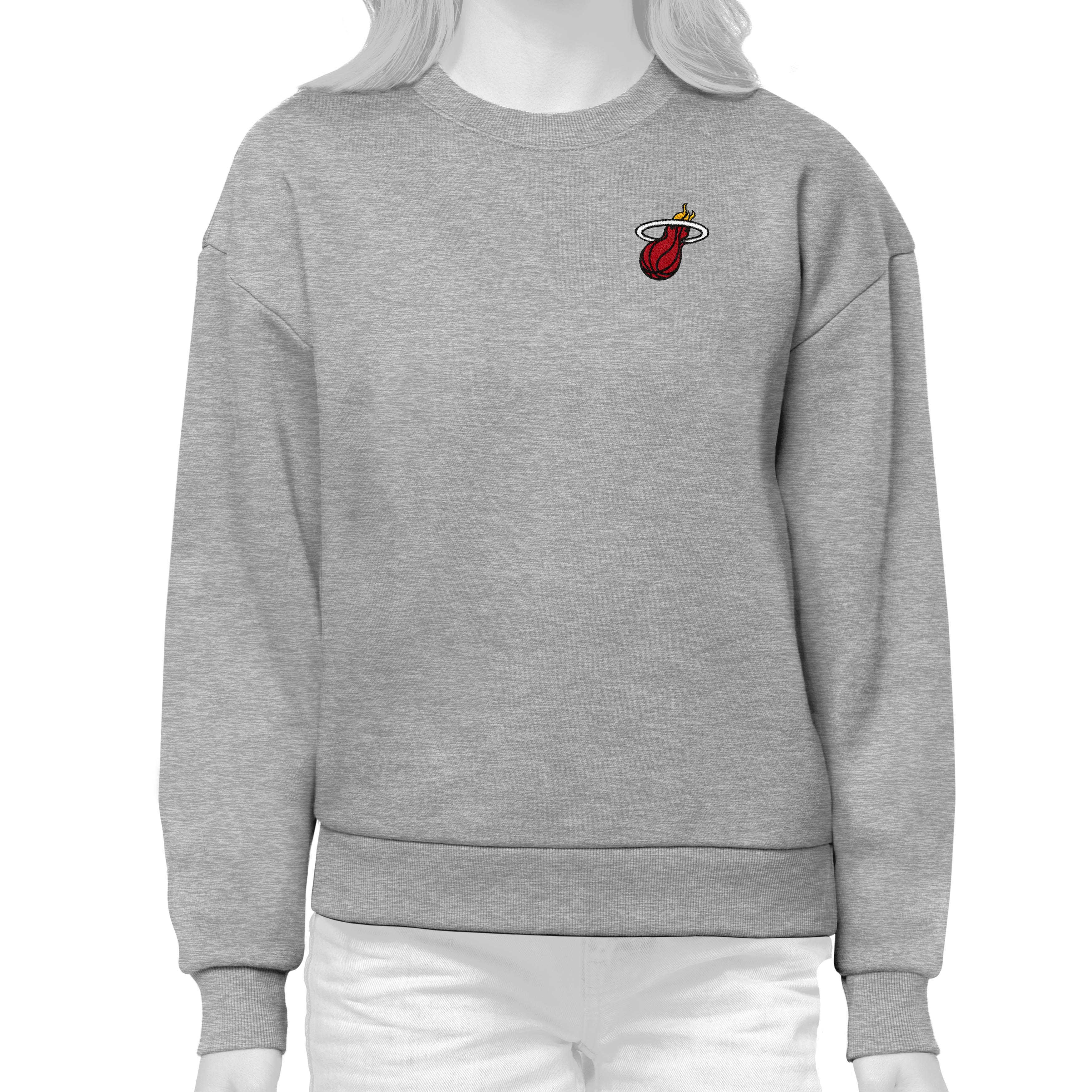 Antigua Miami HEAT Victory Women's Crewneck Sweatshirt - Image 2