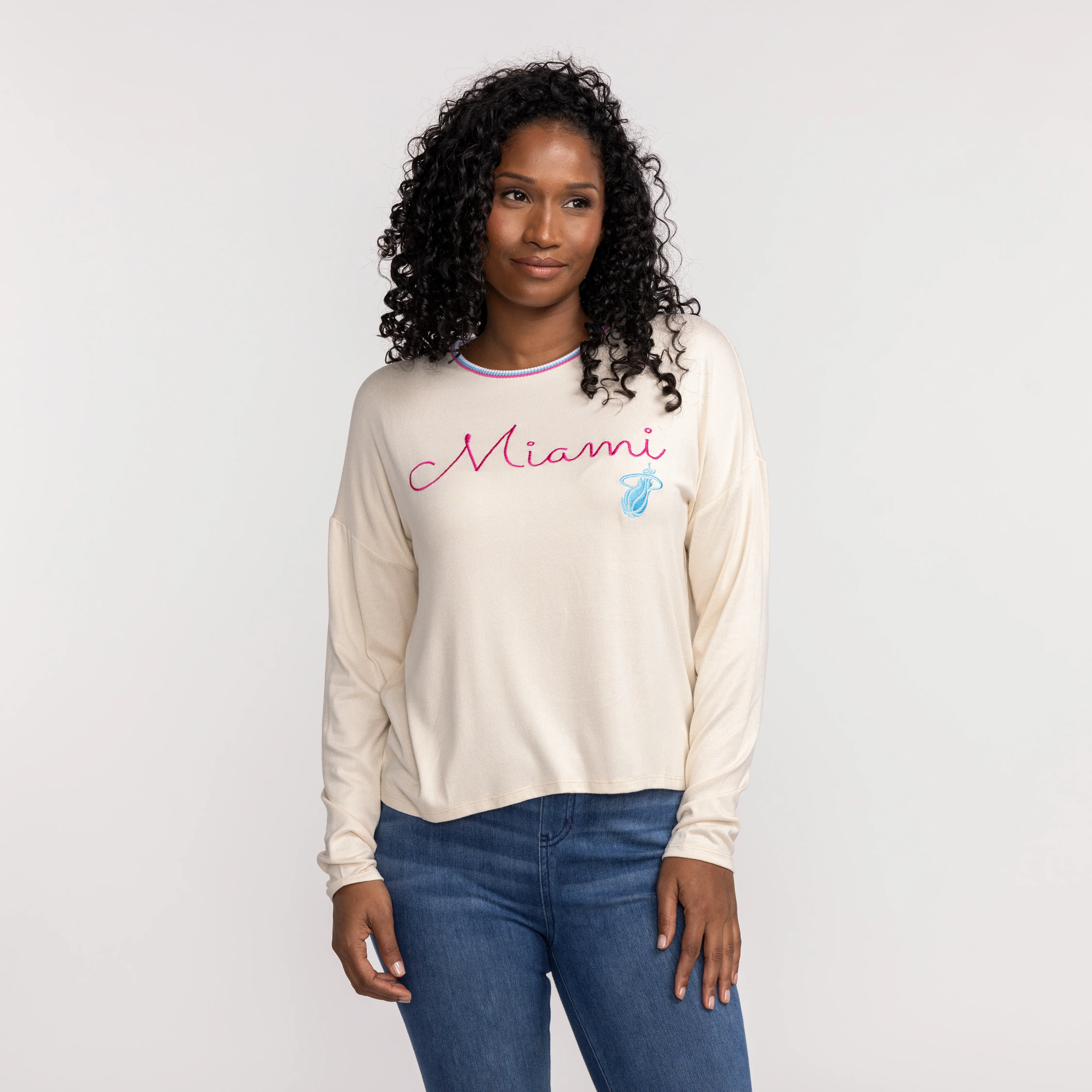Concepts Sports Original Vice Kaki Women's Long Sleeve Tee