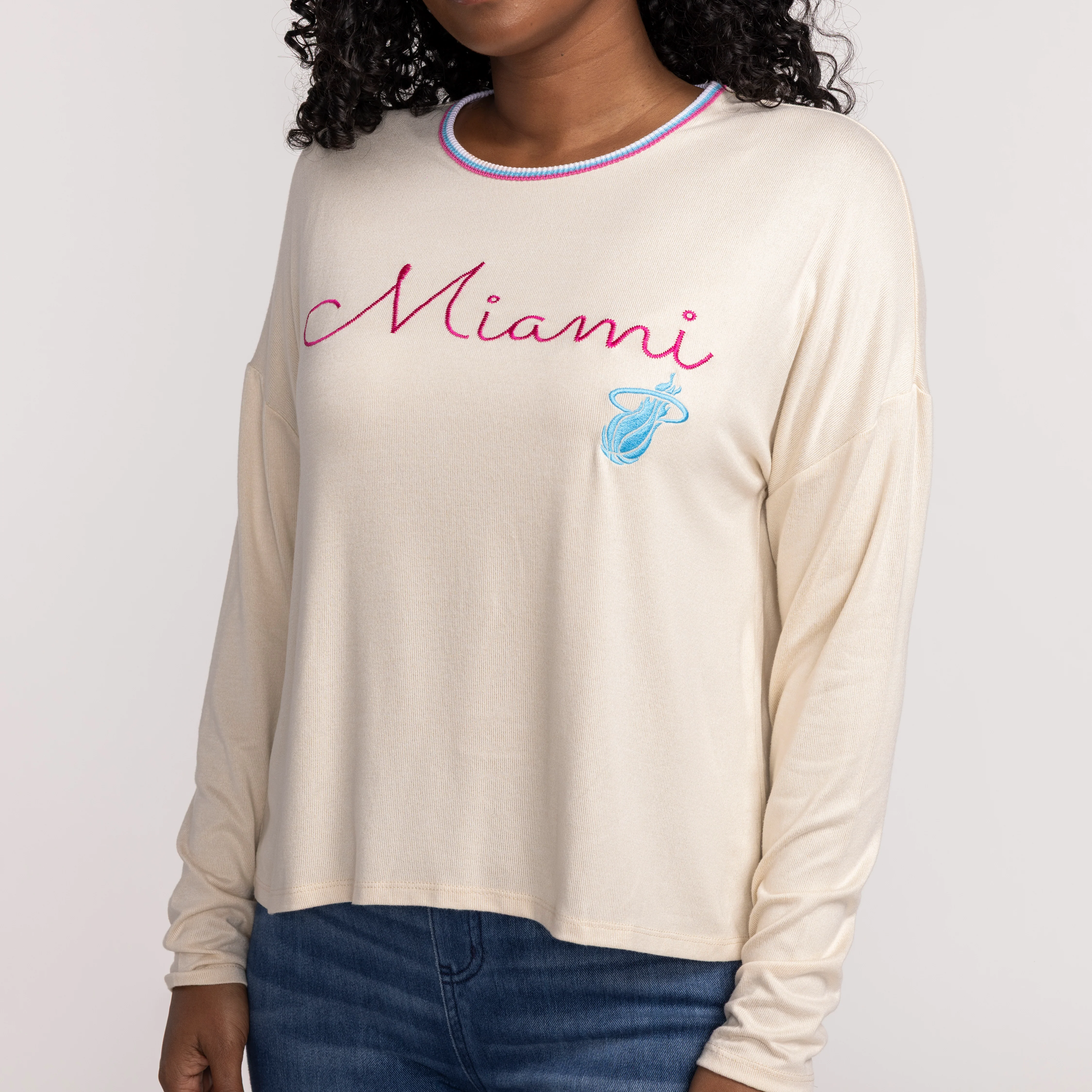 Concepts Sports Original Vice Kaki Women's Long Sleeve Tee - Image 2
