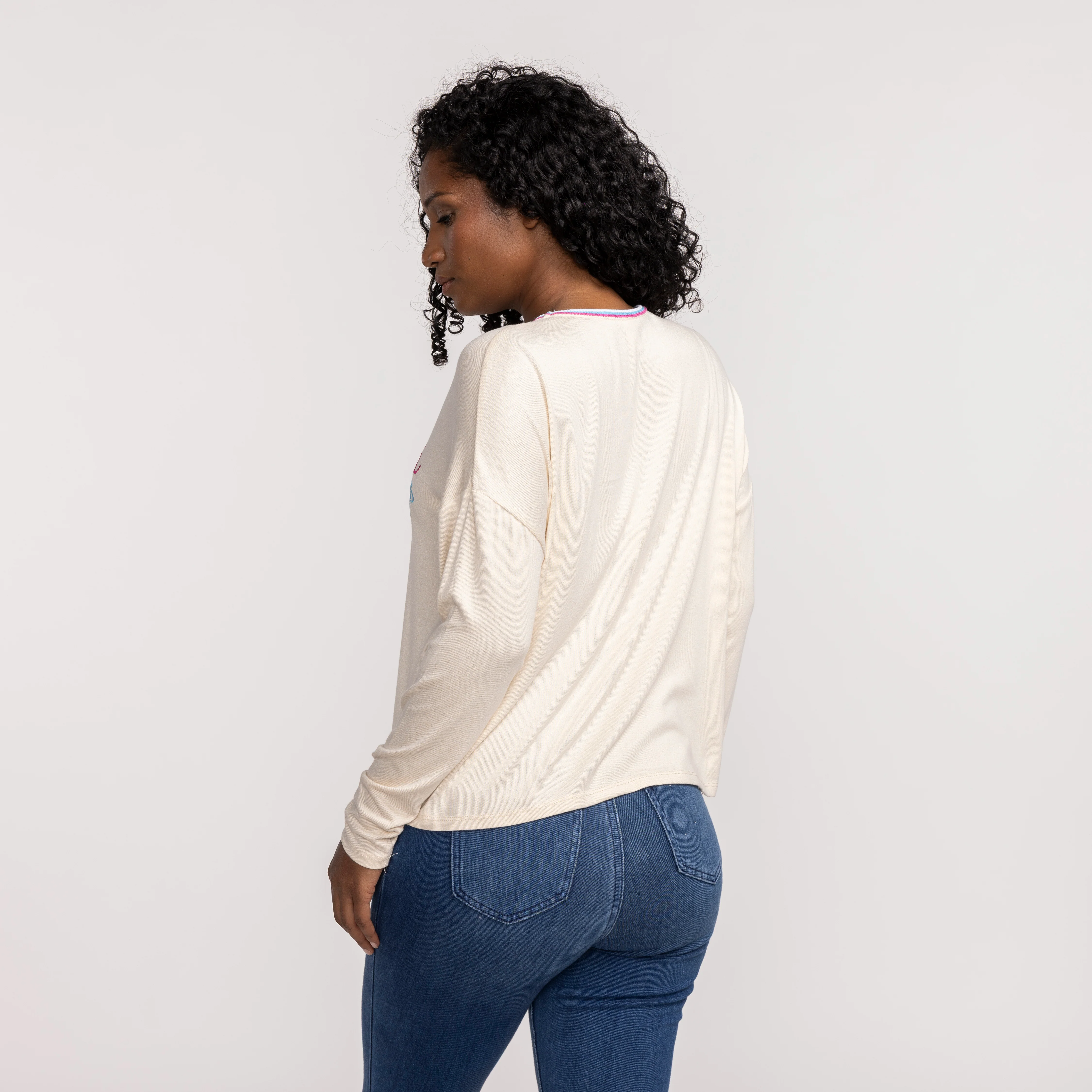 Concepts Sports Original Vice Kaki Women's Long Sleeve Tee - Image 3