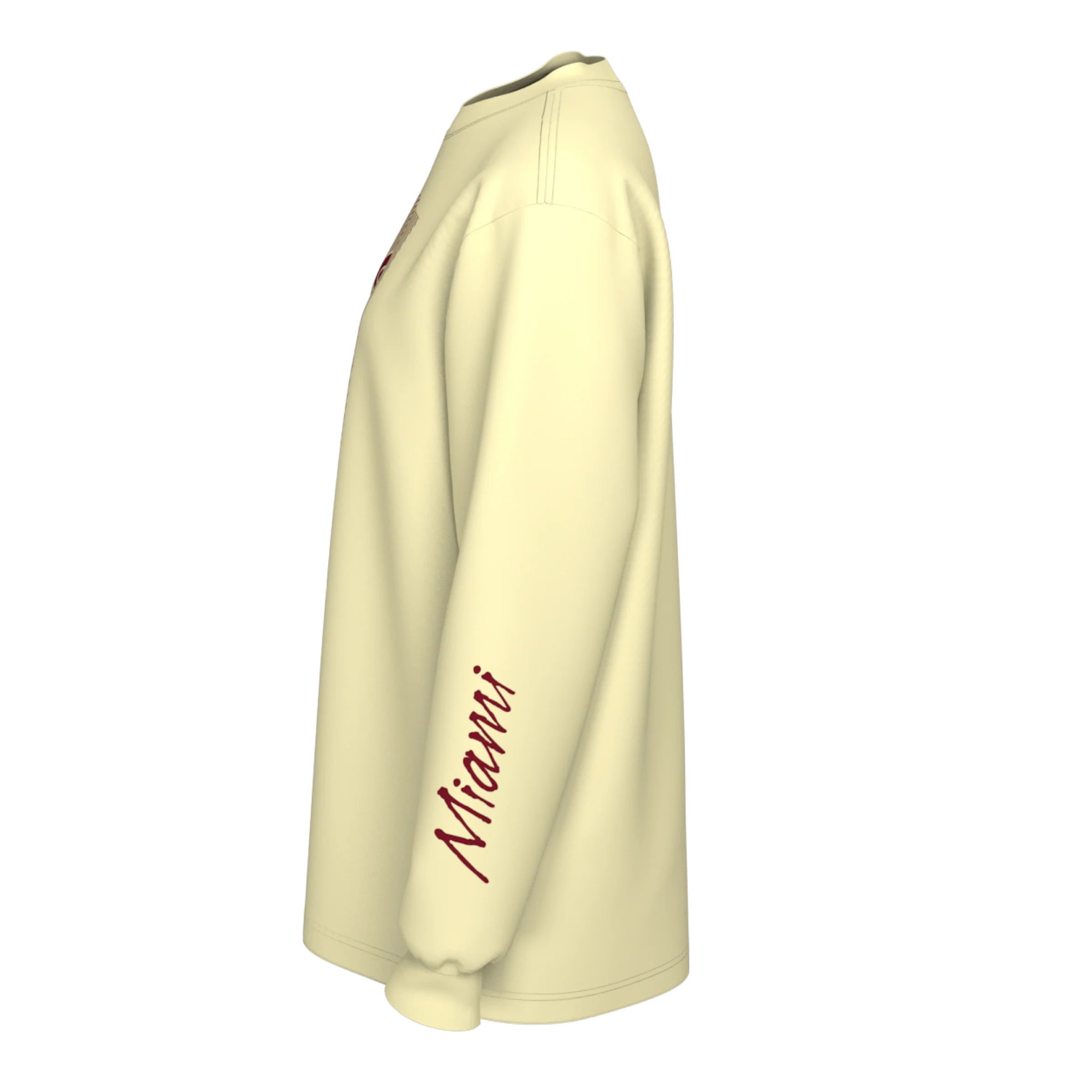 Nike Miami HEAT Logo Women's Long Sleeve Tee - Image 4