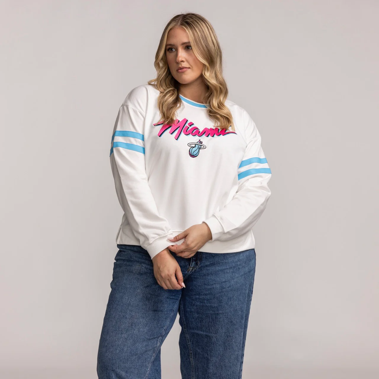 Concepts Sports Miami HEAT Original Vice Long Sleeve Tee - Image 2