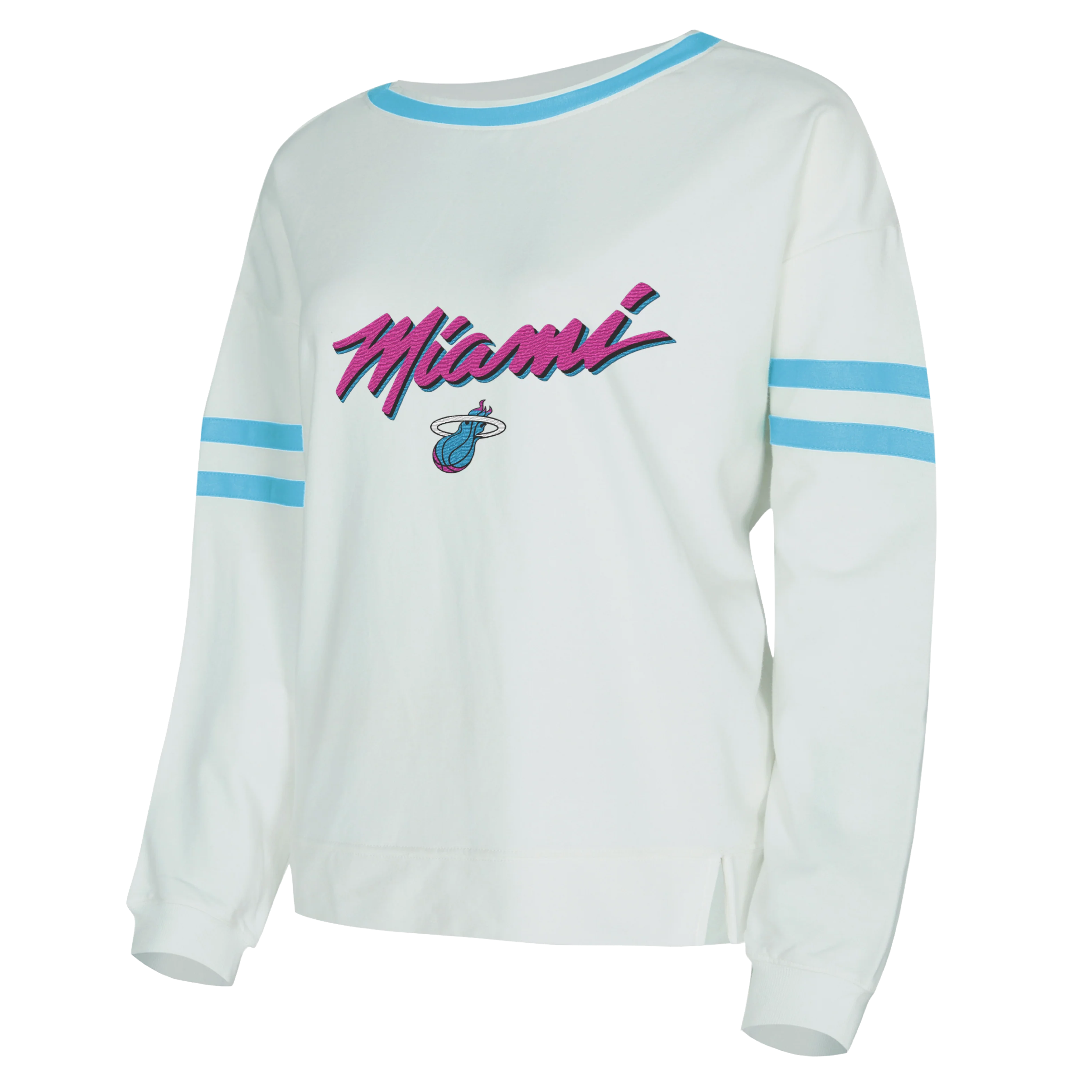 Concepts Sports Miami HEAT Original Vice Long Sleeve Tee - Image 5