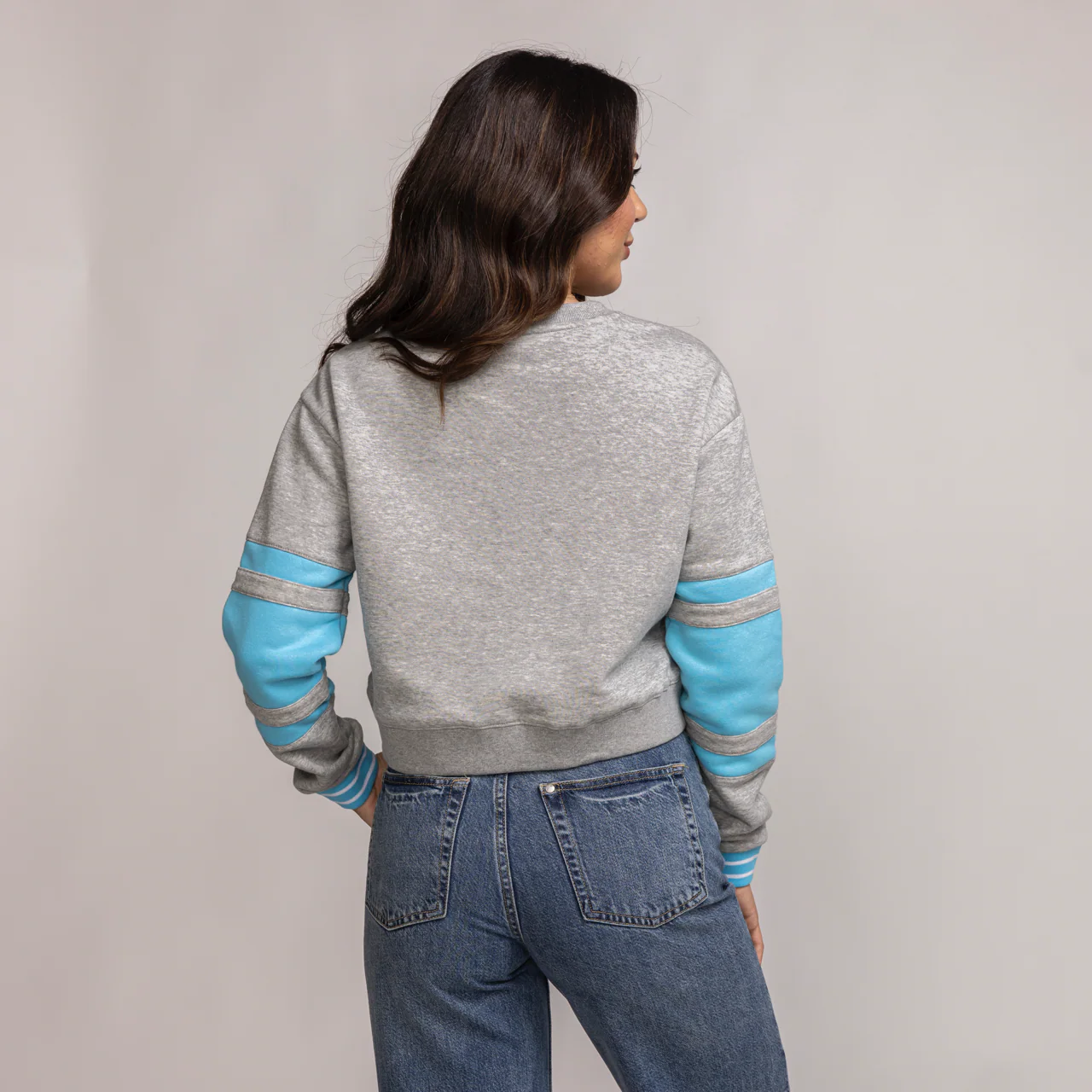Stadium Essentials Miami HEAT Original Vice Women's Cropped Crewneck - Image 2