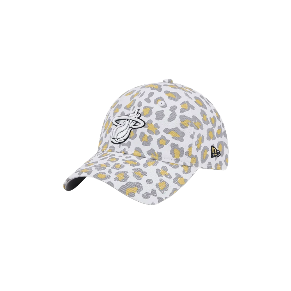 New Era Miami HEAT Court Leopard Women's Hat - Image 3