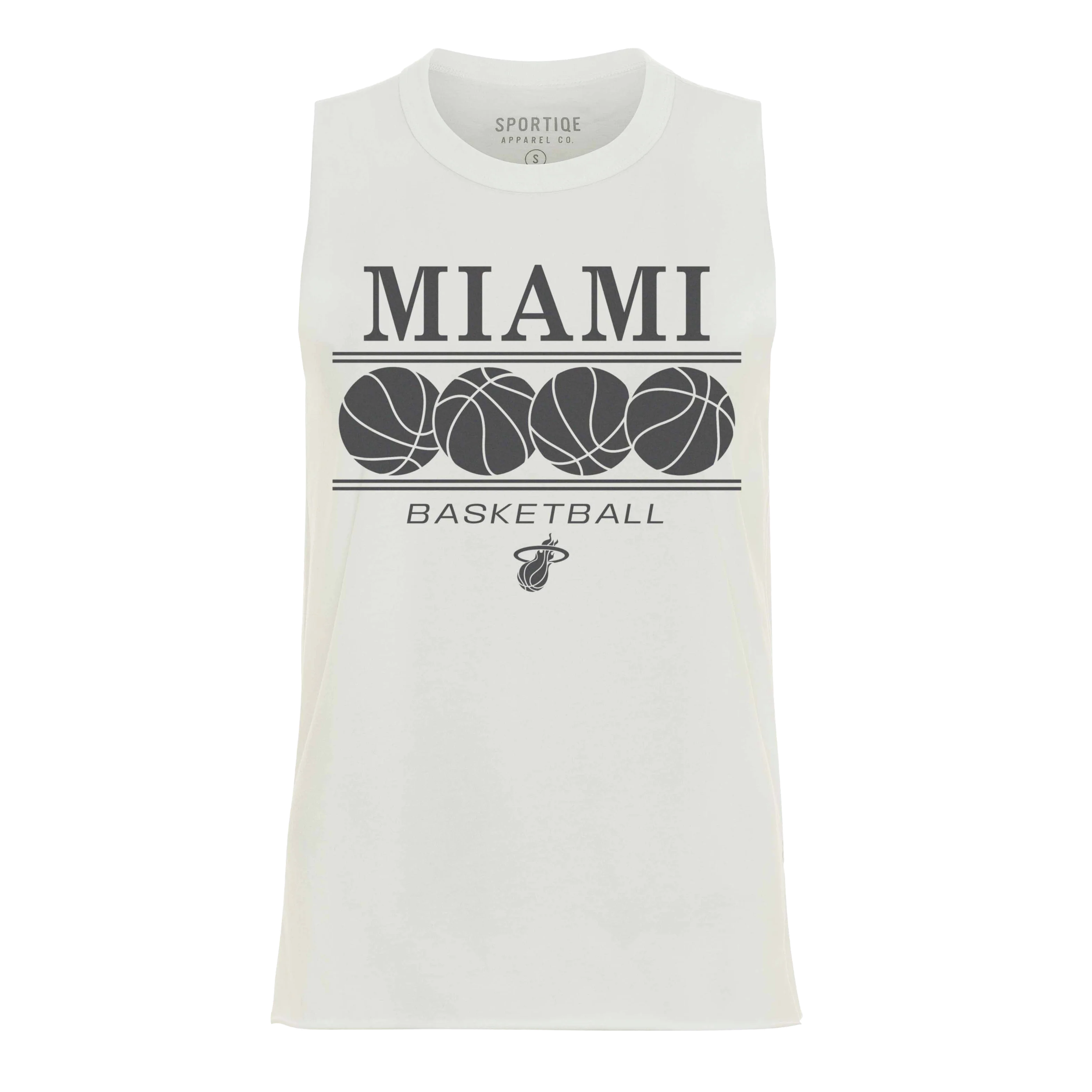 Sportiqe Miami HEAT Basketball Women's Tank Top