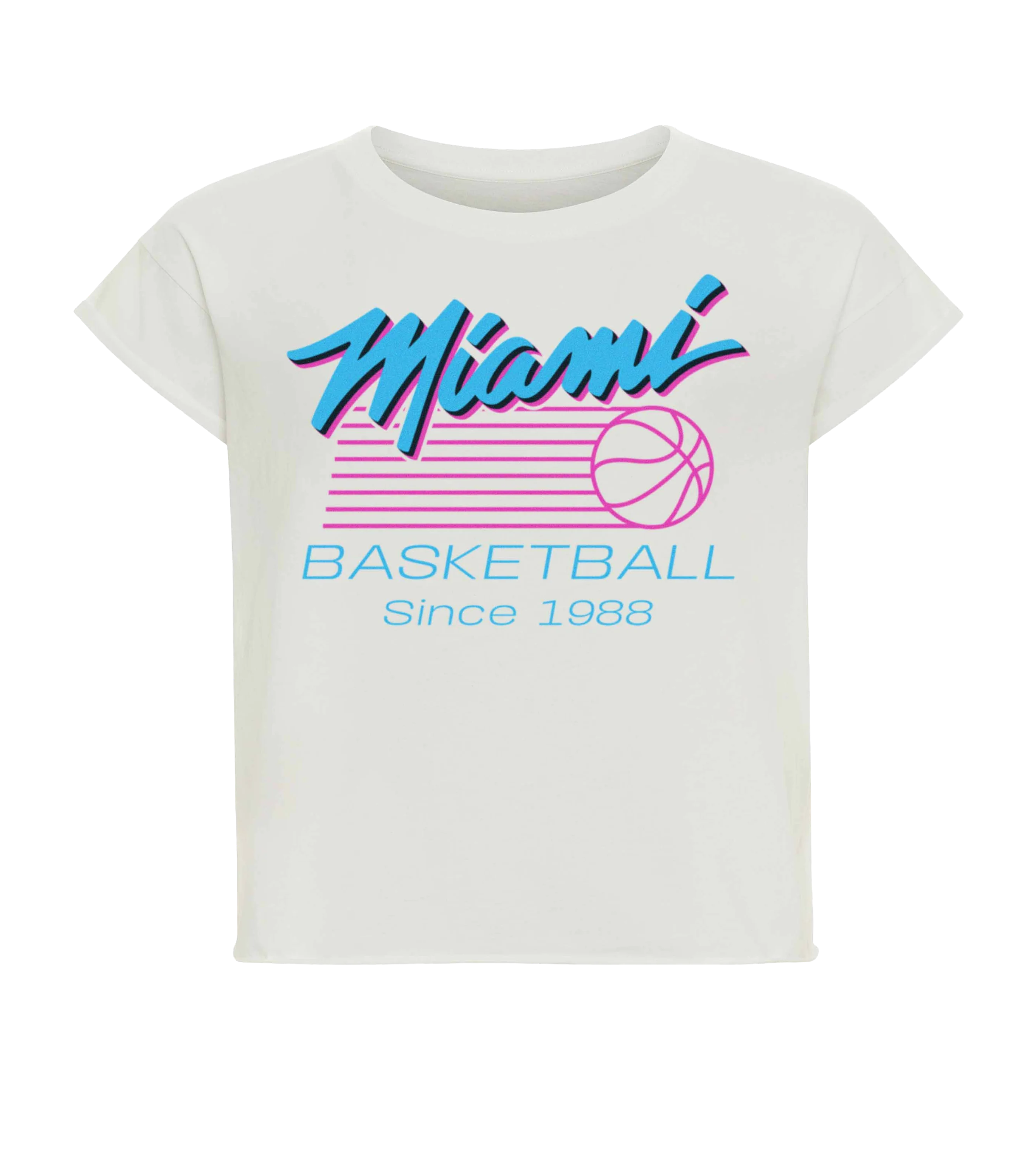 Sportiqe Miami HEAT Original Vice Nights Alana Women's Tee - Image 4