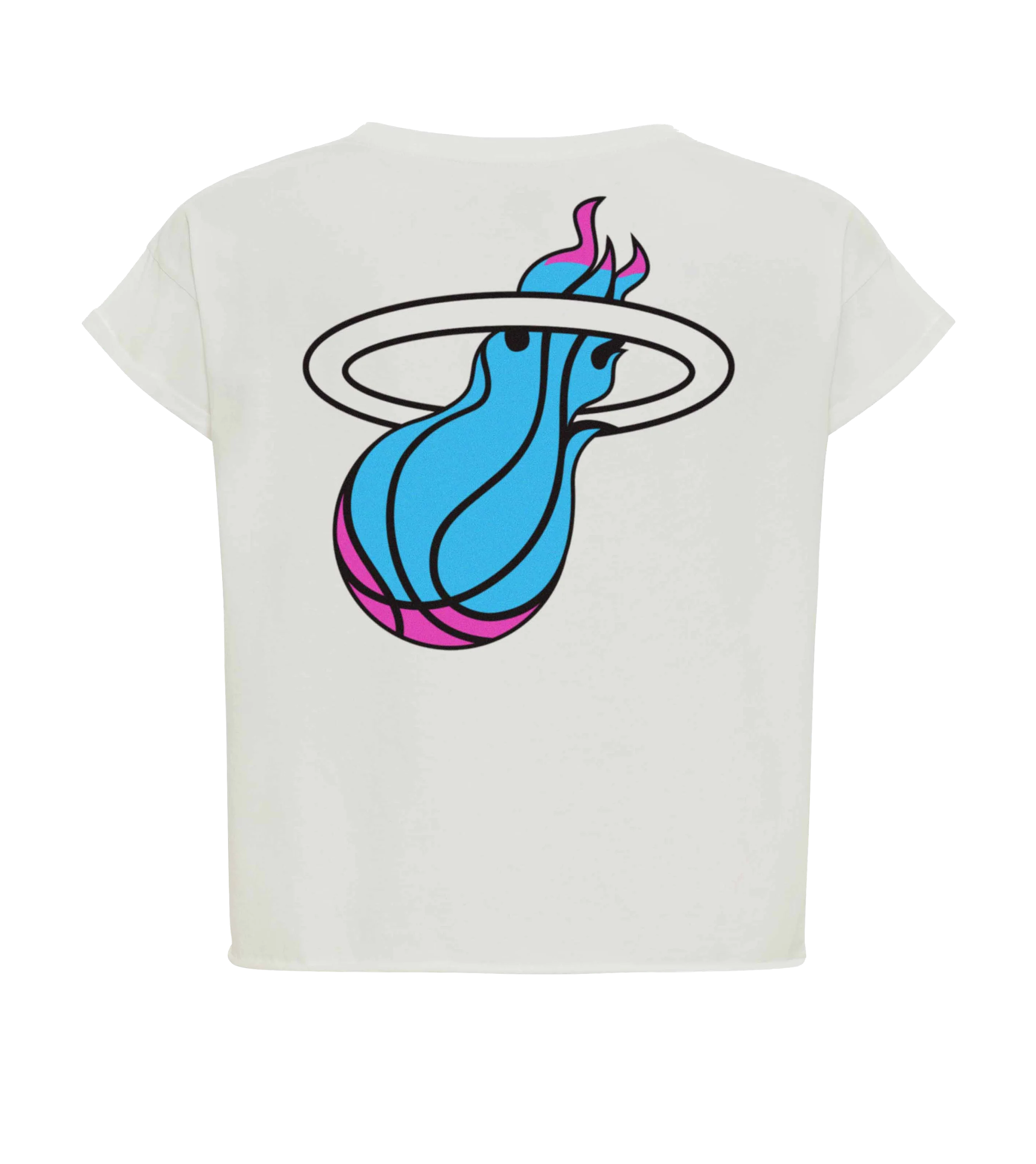 Sportiqe Miami HEAT Original Vice Nights Alana Women's Tee - Image 5