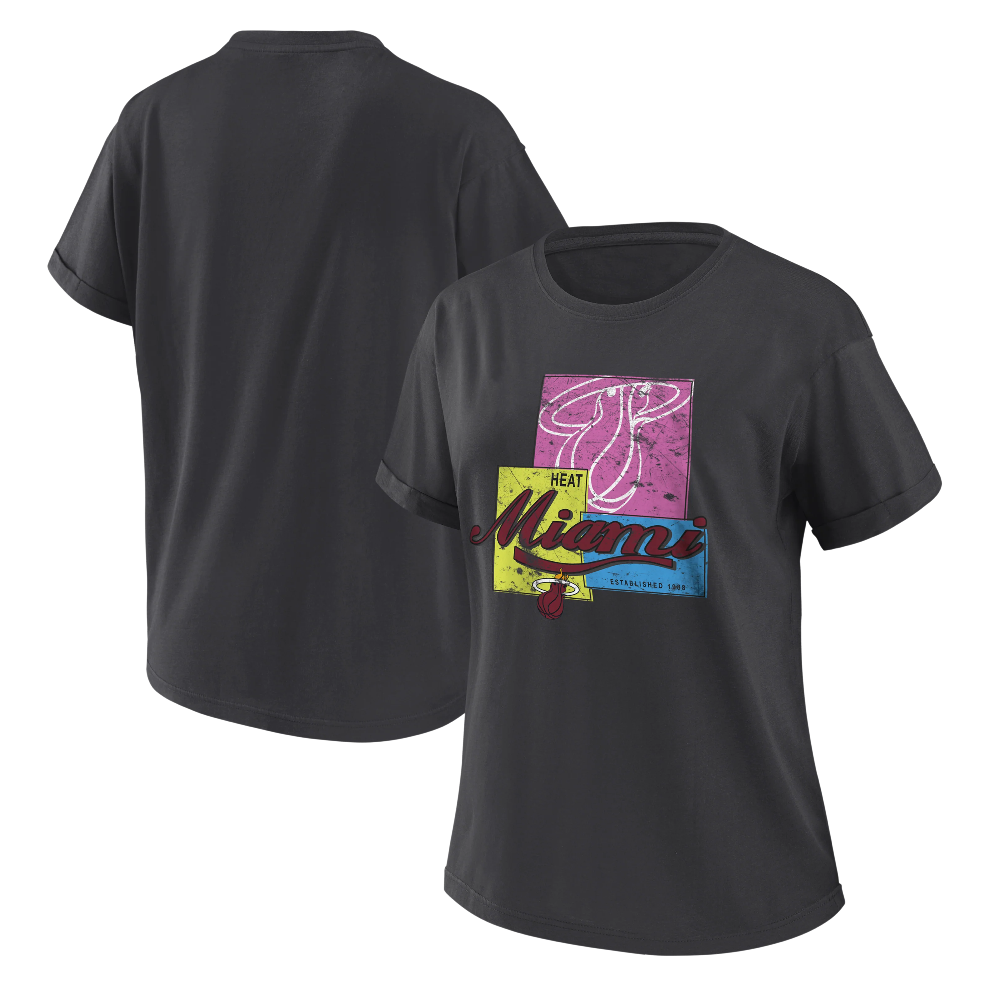Wear Miami HEAT Boyfriend Women's Tee - Image 3