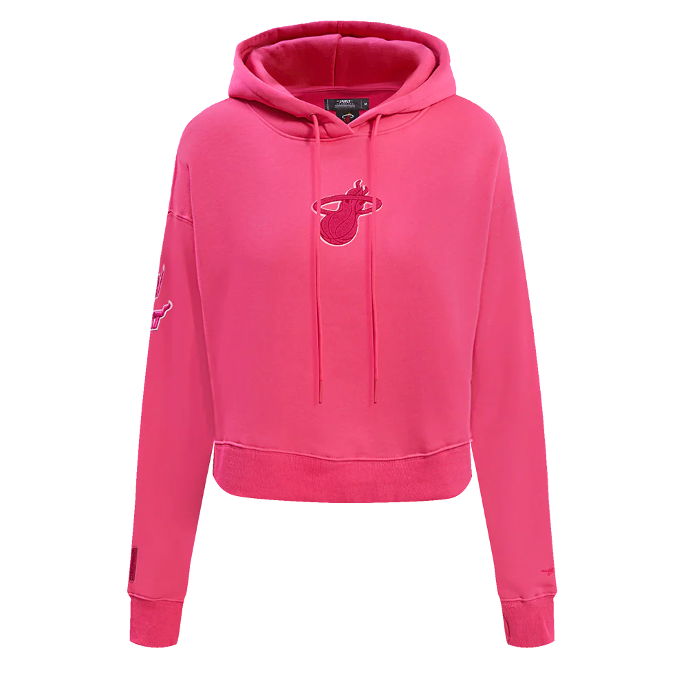 Pro Standard Miami HEAT Women's Crop Hoodie