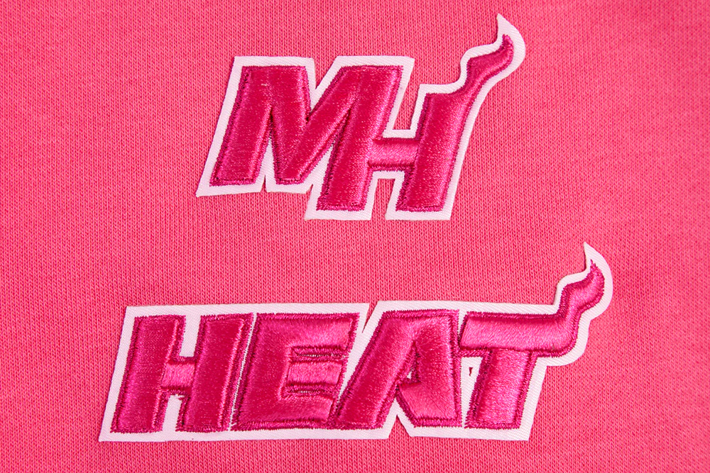 Pro Standard Miami HEAT Women's Crop Hoodie - Image 4