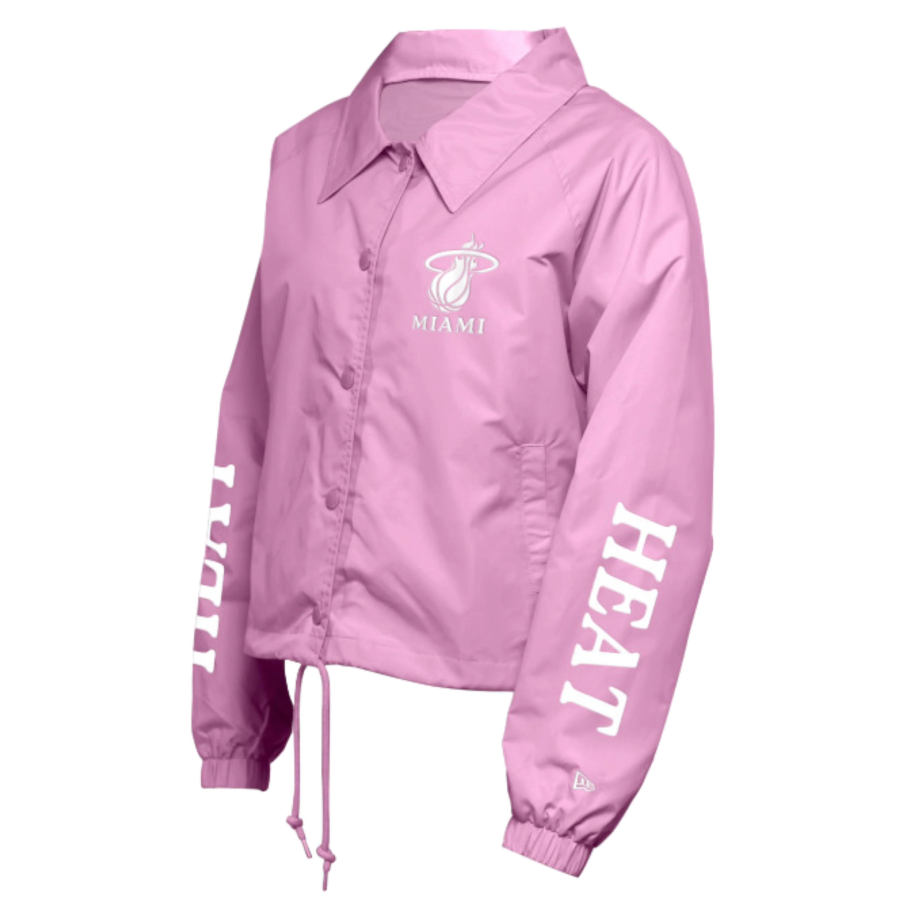 New Era Miami HEAT Original Vice Cropped Jacket - Image 5