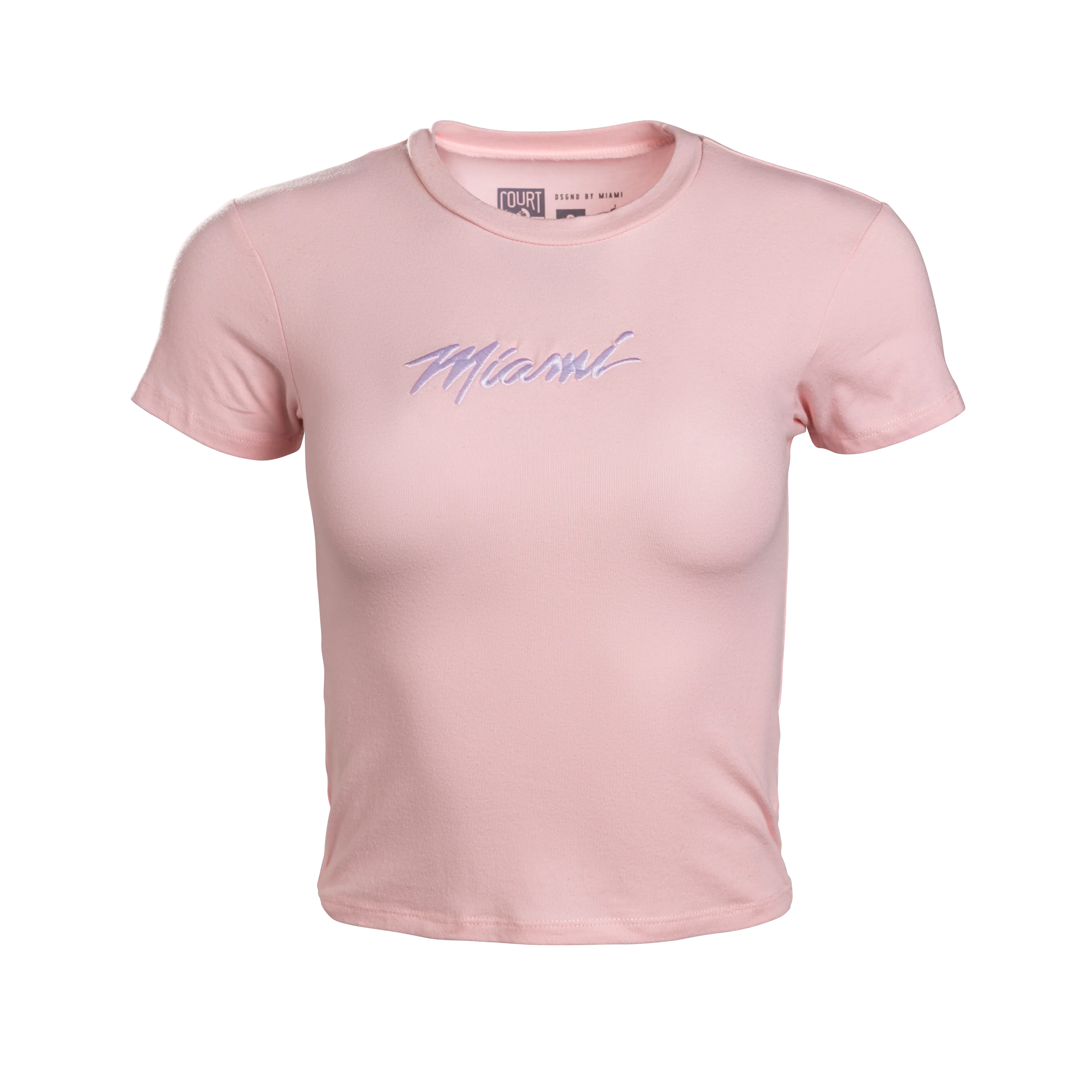 Court Culture MIAMI Embroidered Baby Tee - Image 5