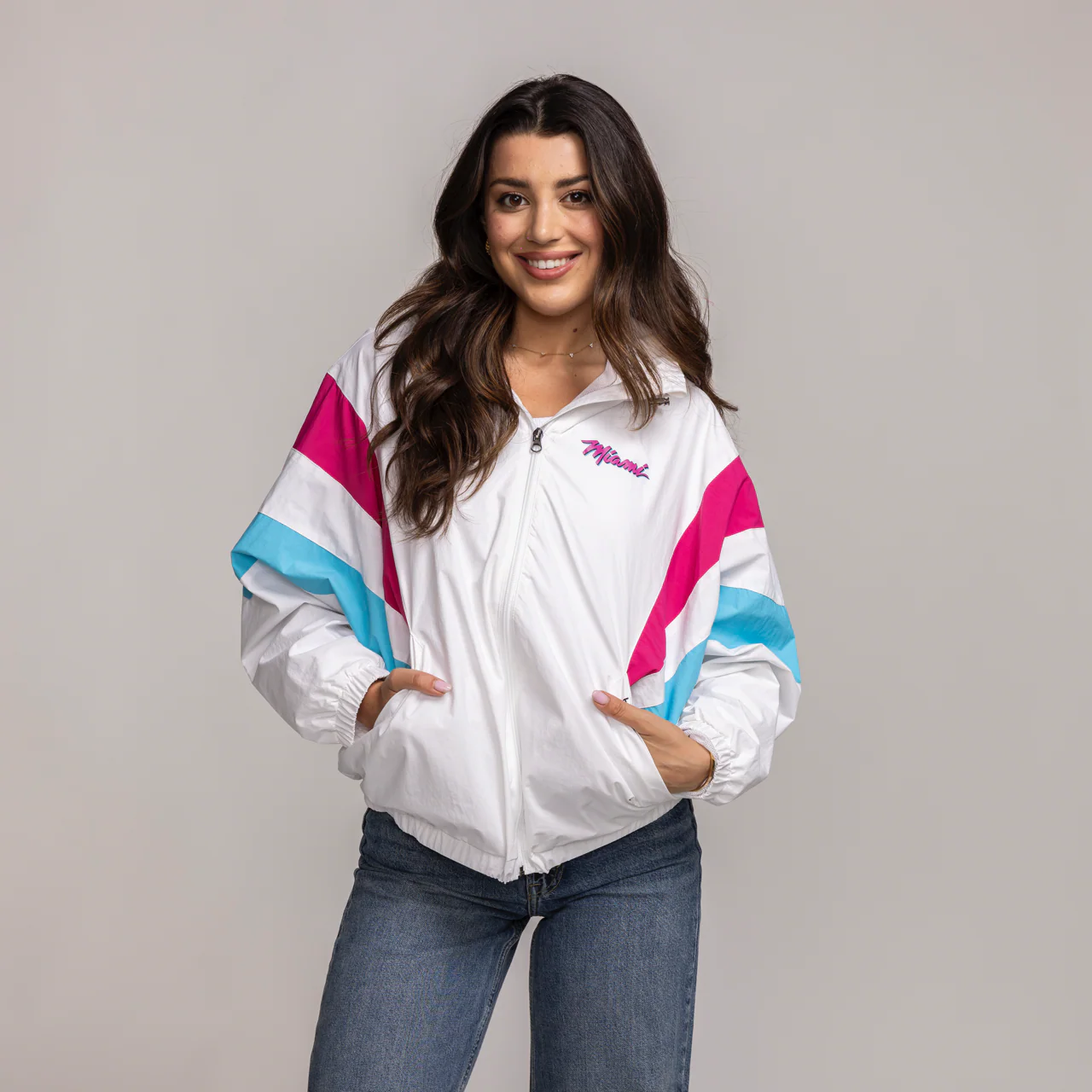 G-III Sports Miami HEAT Original Vice Women's Game Jacket