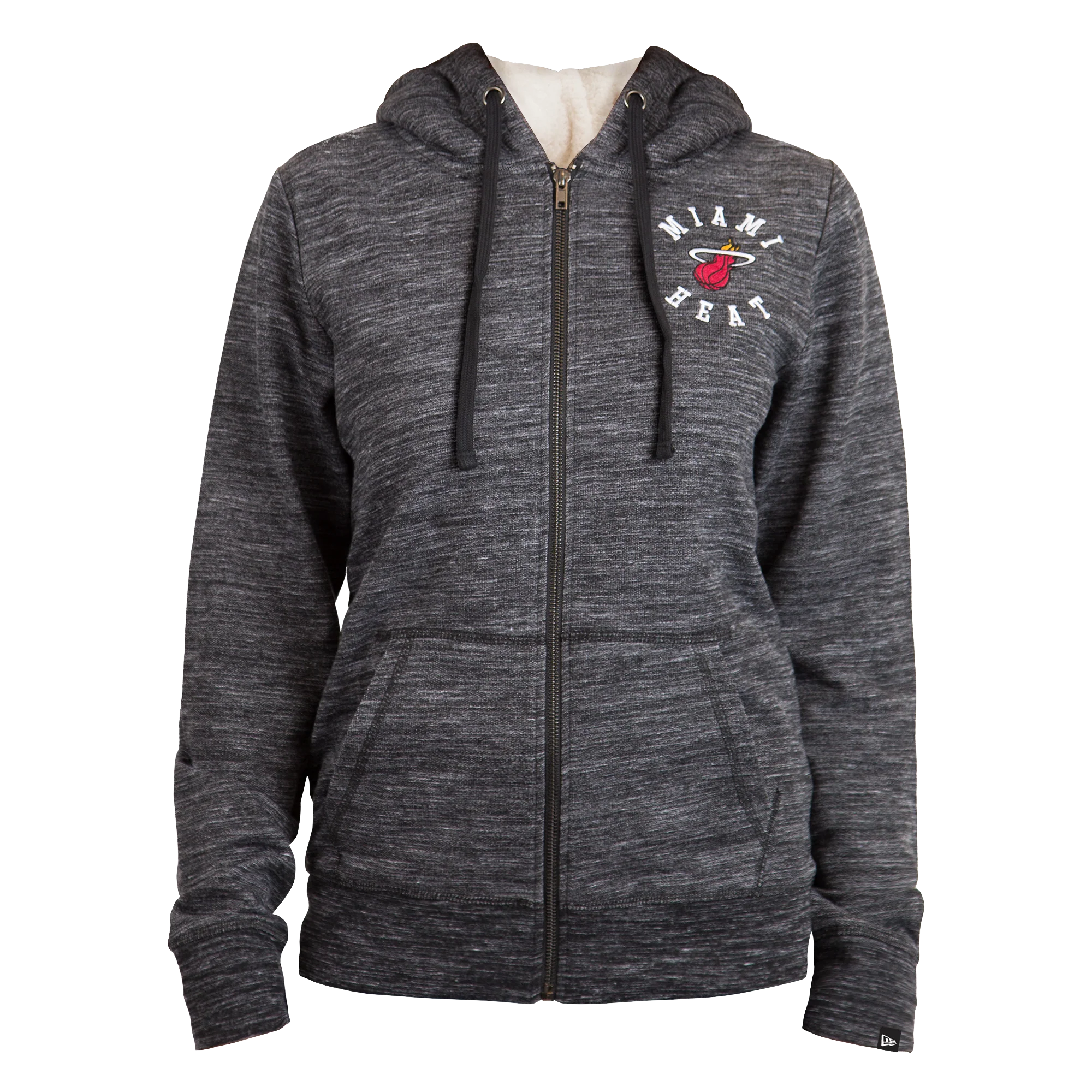 New Era Miami HEAT Grey Women's Hoodie