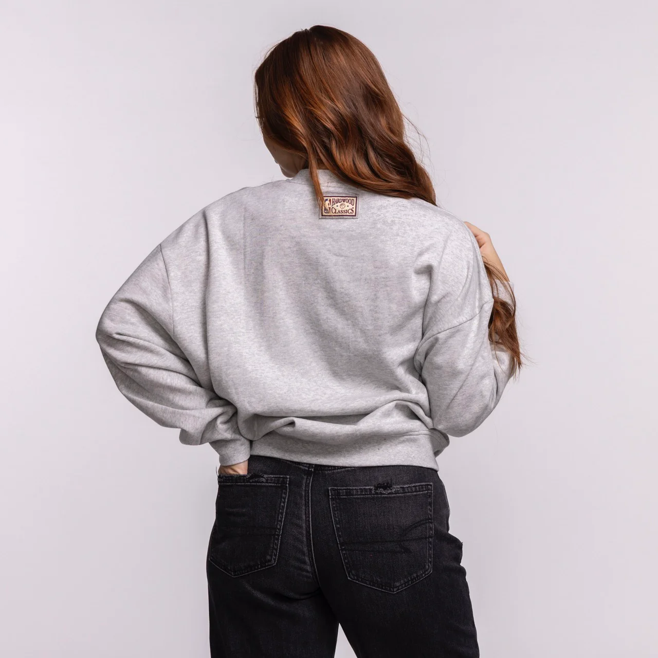 Mitchell & Ness Miami HEAT Lightweight Women's Crewneck - Image 3