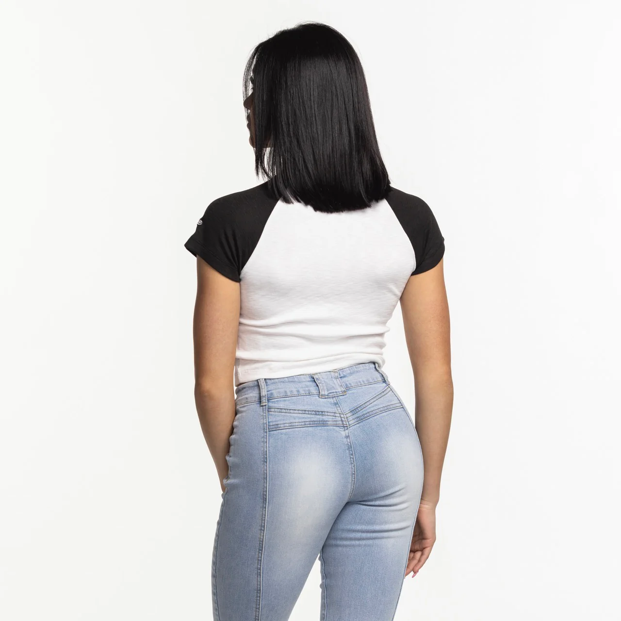 New Era Miami HEAT Original Vice Women's Raglan Tee - Image 3