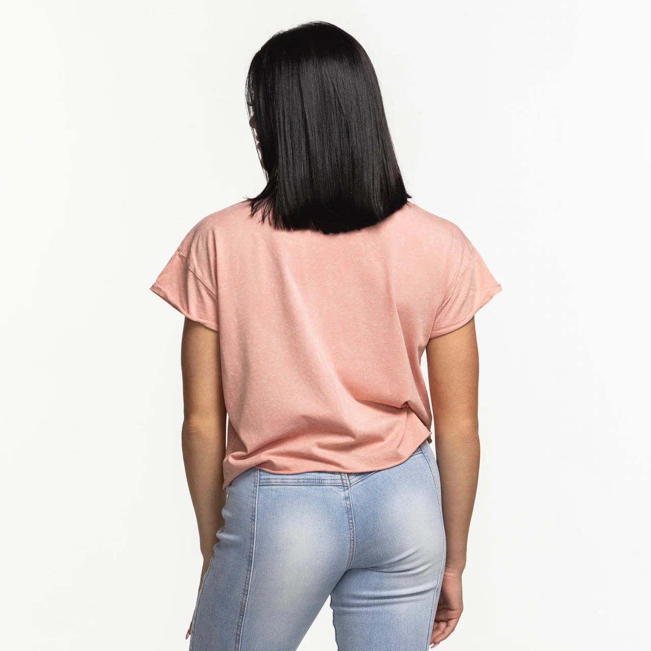 Sportiqe Miami HEAT Original Vice Coral Women's Tee - Image 3