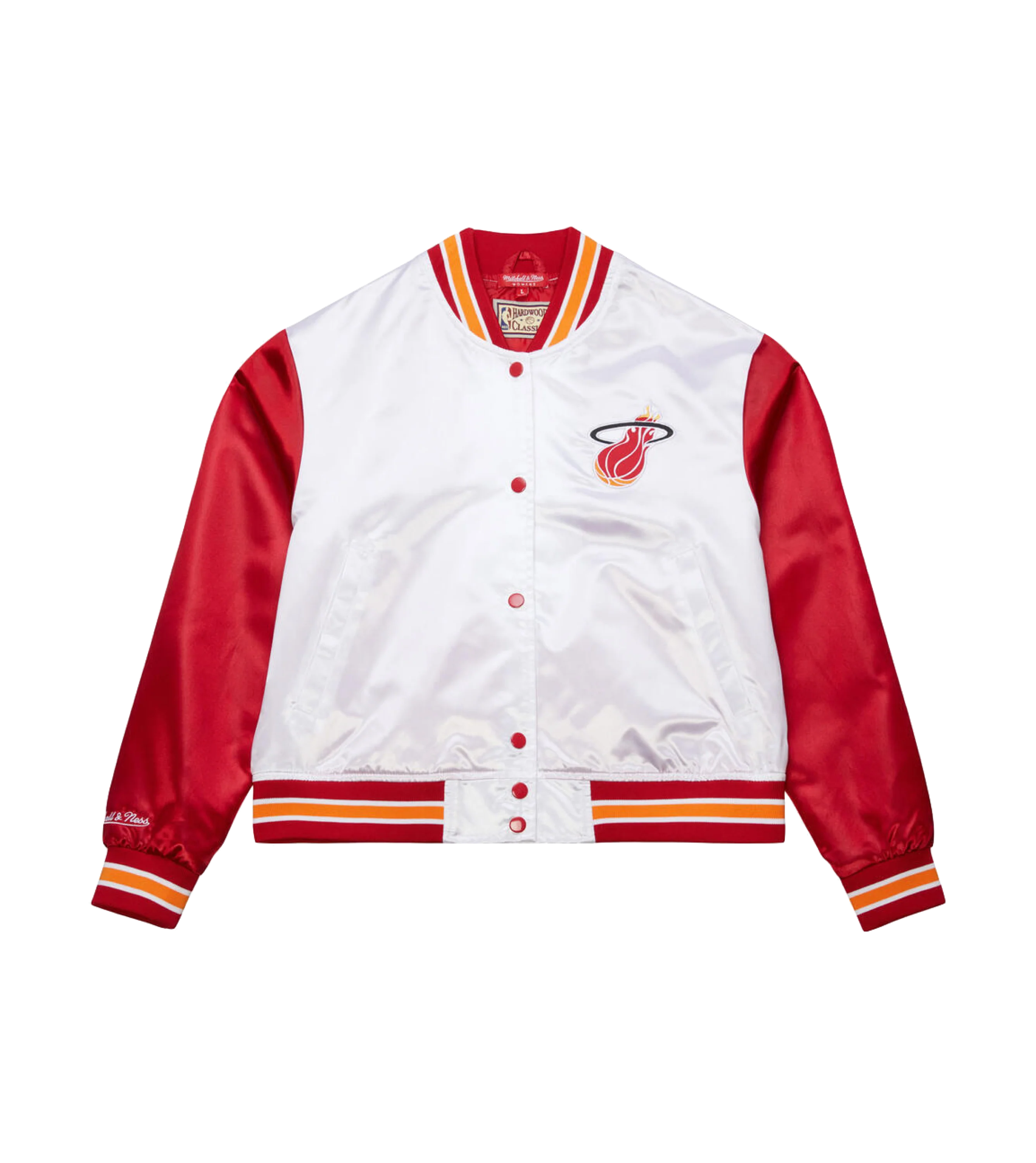 Mitchell & Ness Miami HEAT Women's Satin Jacket - Image 5