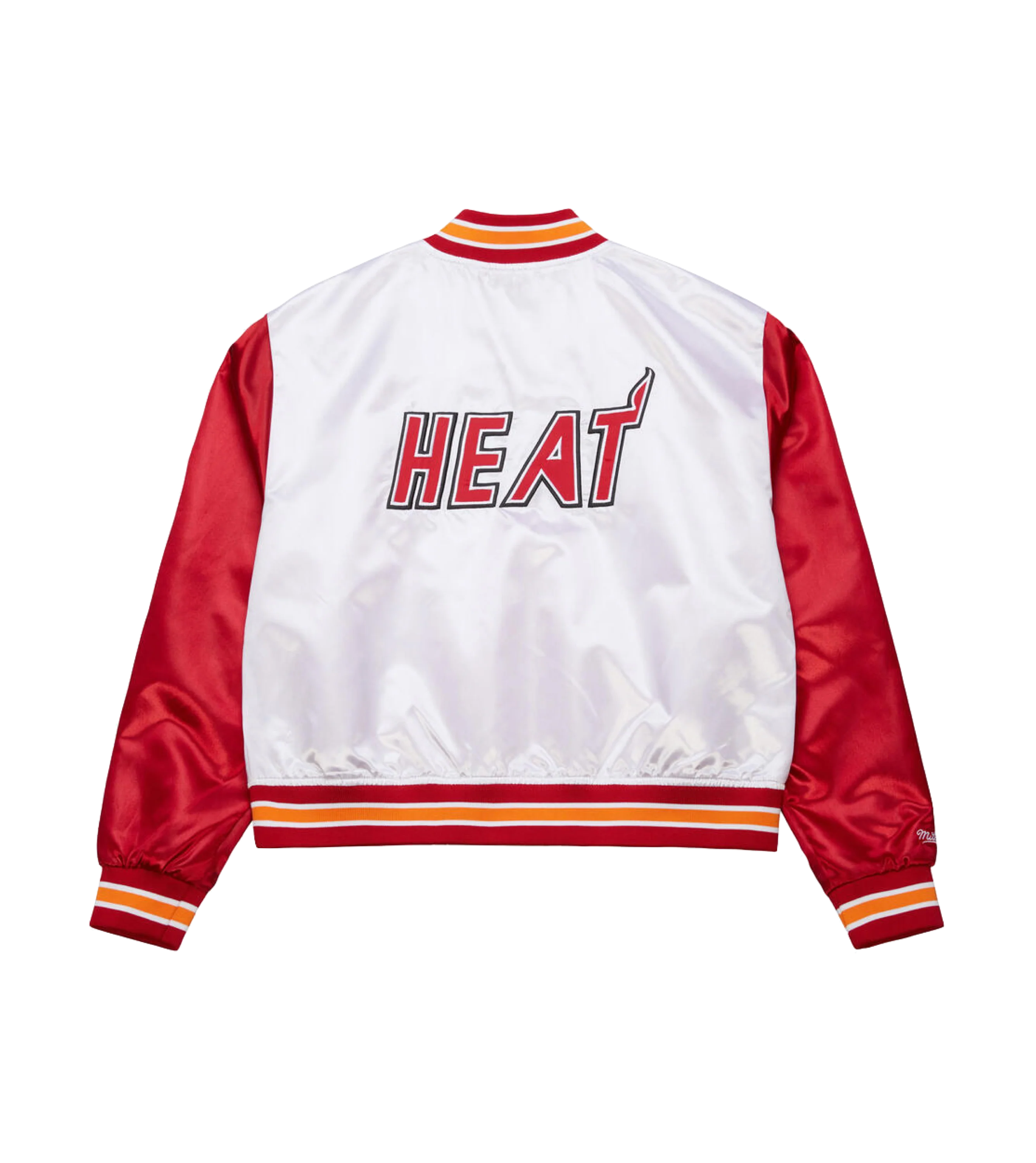 Mitchell & Ness Miami HEAT Women's Satin Jacket - Image 6