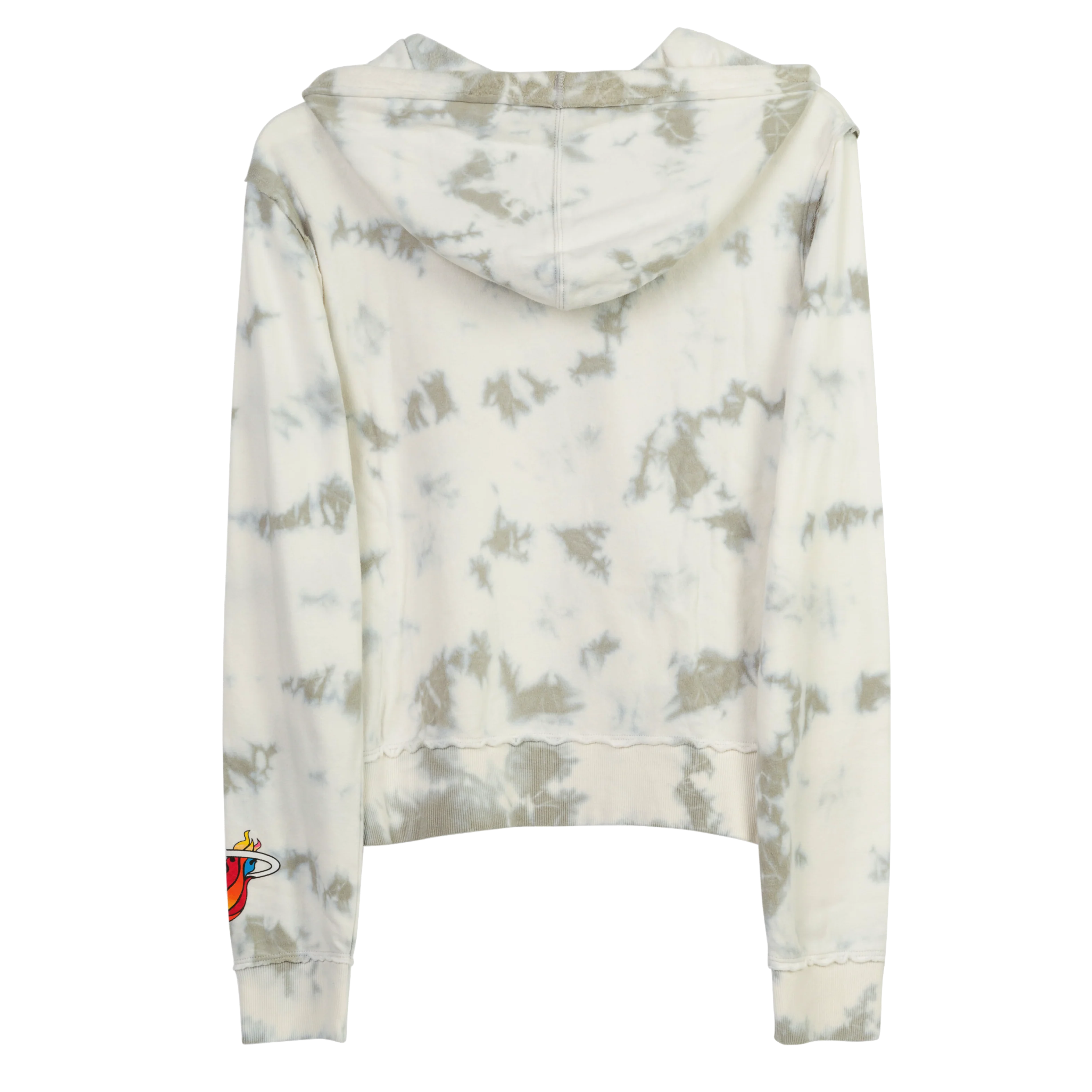 Junk Food Miami HEAT Mashup Slam Dunk Women's Hoodie - Image 2