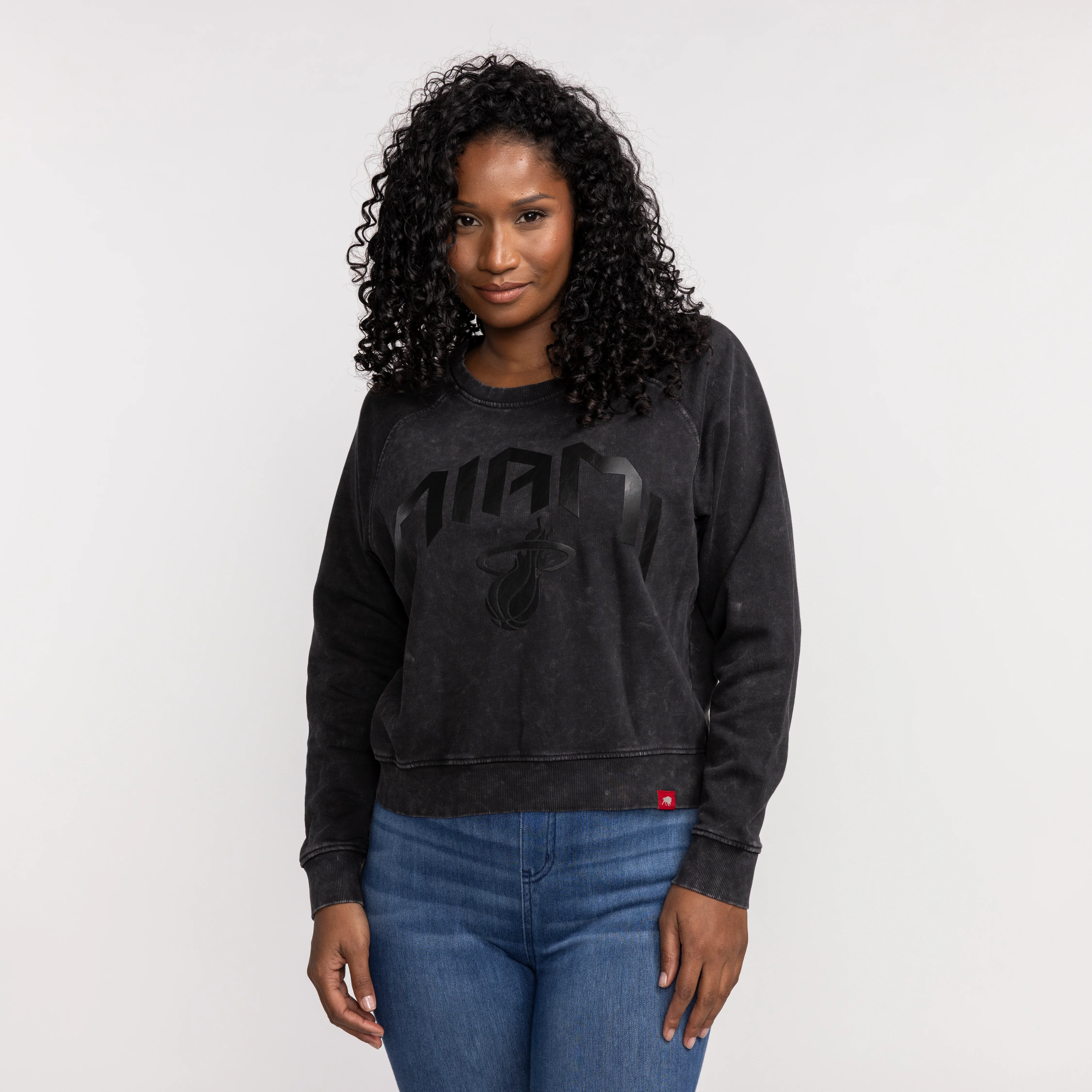 Sportiqe Miami HEAT Women's Crewneck